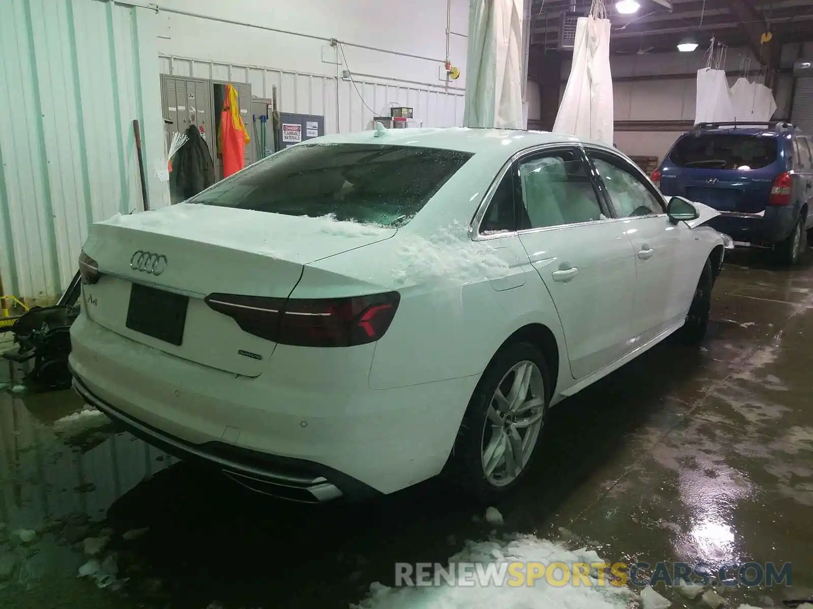 4 Фотография поврежденного автомобиля WAUENAF40LN005176 AUDI A4 2020