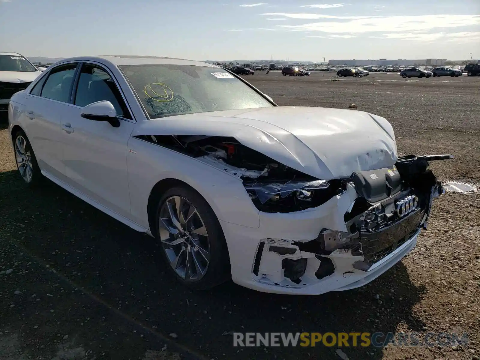 1 Photograph of a damaged car WAUENAF40LN005520 AUDI A4 2020