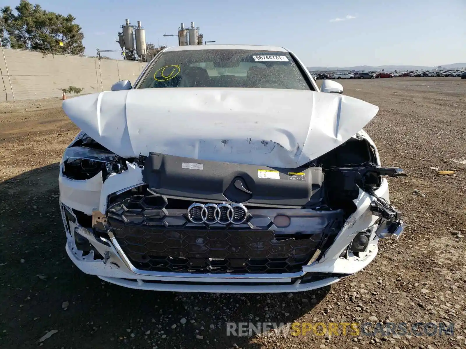 9 Photograph of a damaged car WAUENAF40LN005520 AUDI A4 2020