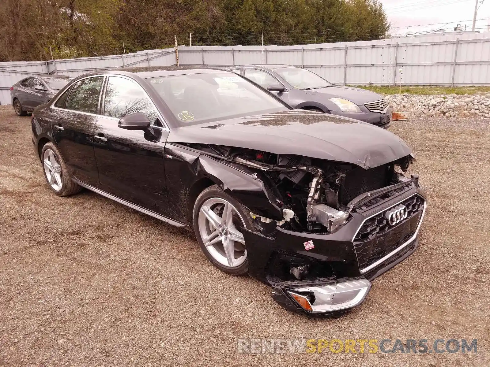 1 Photograph of a damaged car WAUENAF40LN005887 AUDI A4 2020