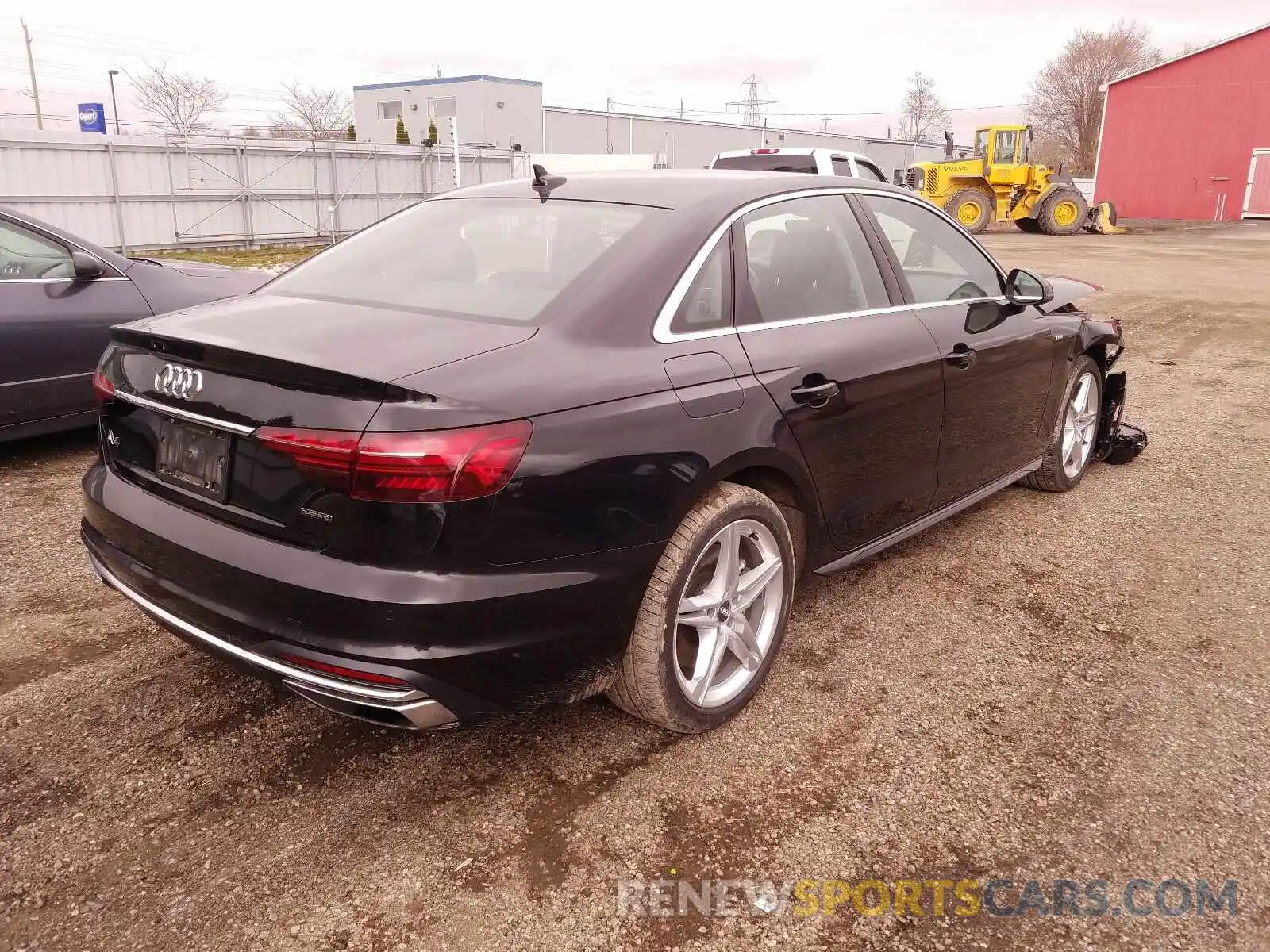 4 Photograph of a damaged car WAUENAF40LN005887 AUDI A4 2020