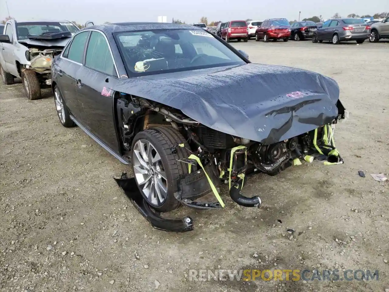 1 Photograph of a damaged car WAUENAF40LN006361 AUDI A4 2020