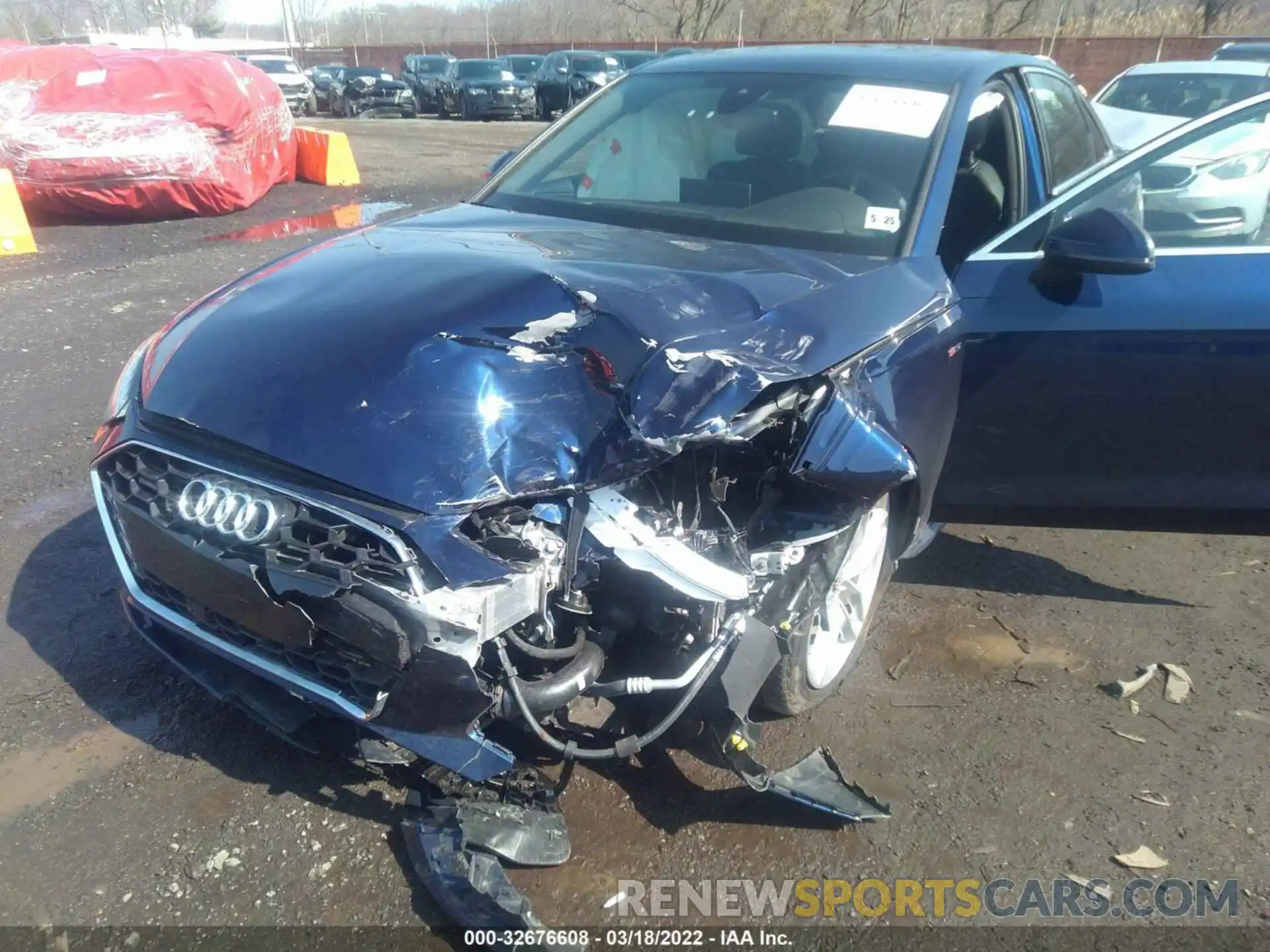 6 Photograph of a damaged car WAUENAF41LA040526 AUDI A4 2020