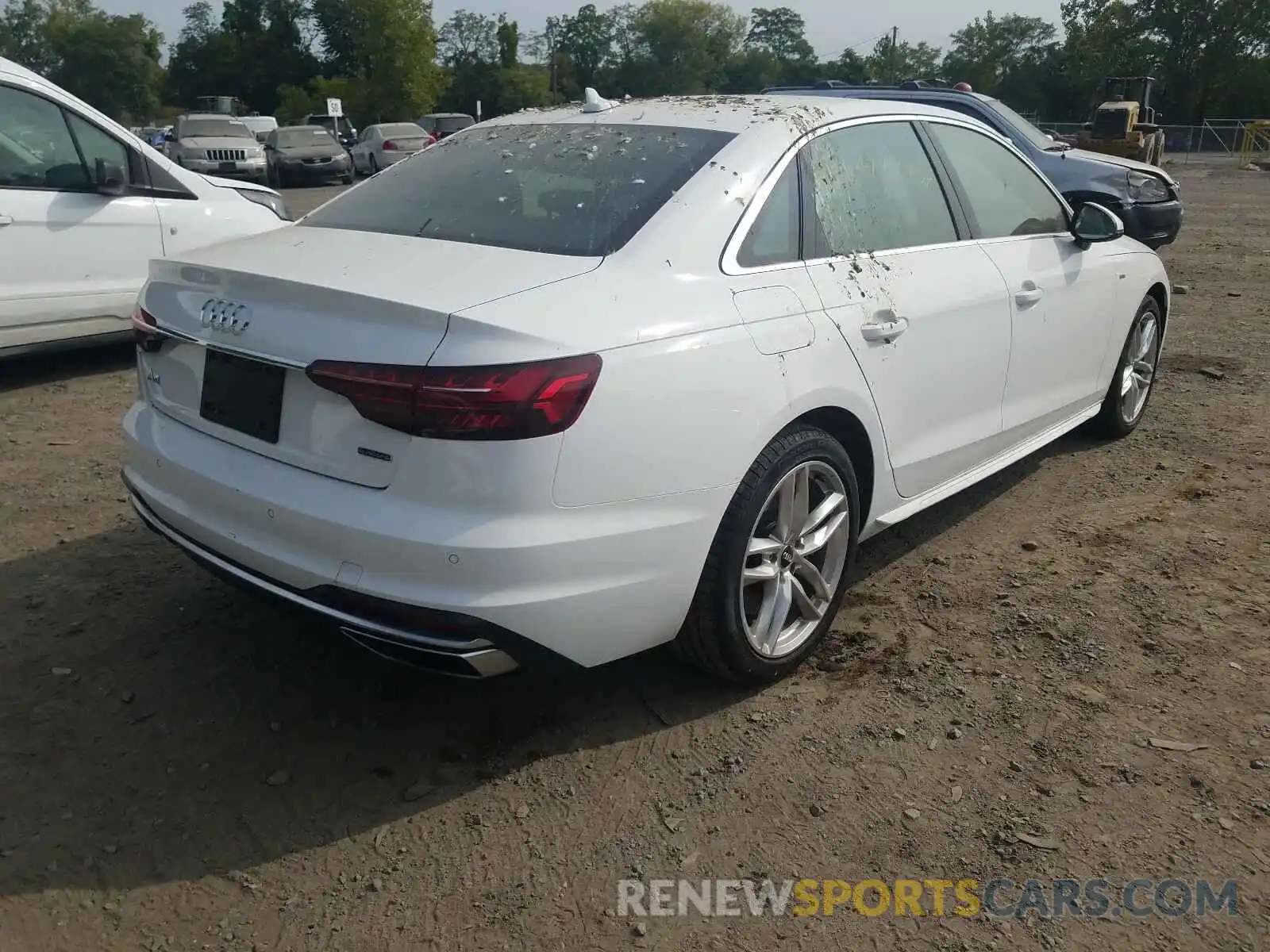 4 Фотография поврежденного автомобиля WAUENAF41LN005137 AUDI A4 2020