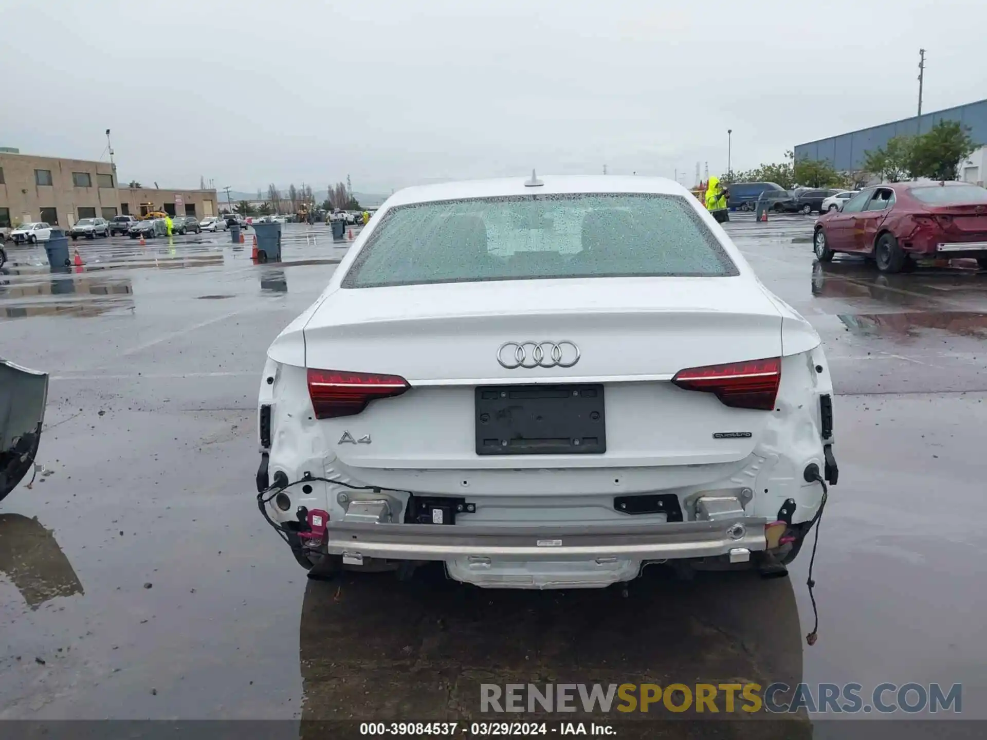 17 Photograph of a damaged car WAUENAF43LA050314 AUDI A4 2020