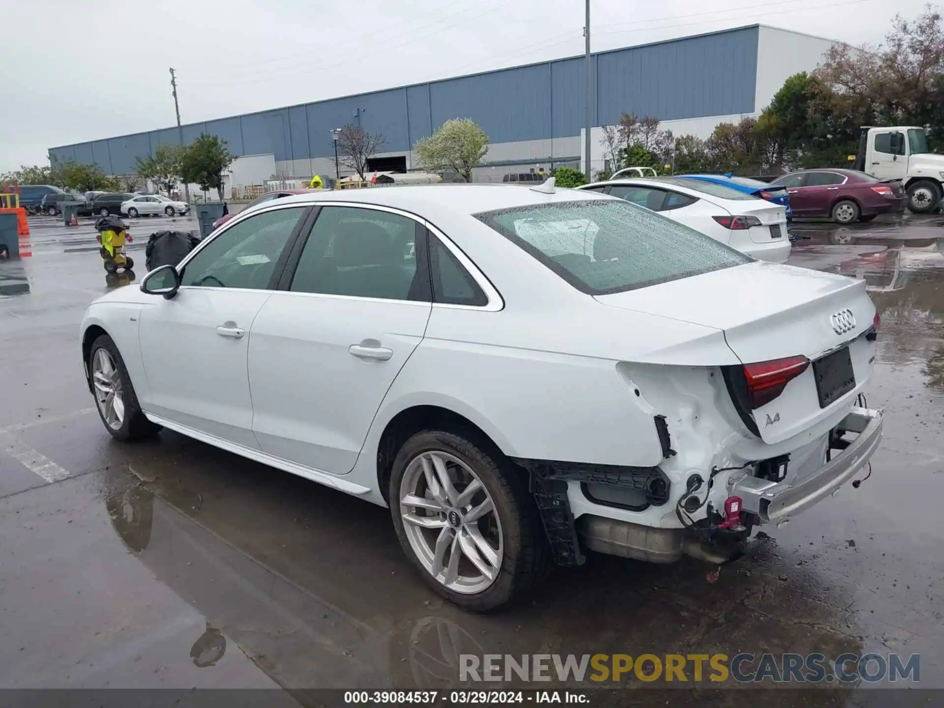 3 Photograph of a damaged car WAUENAF43LA050314 AUDI A4 2020