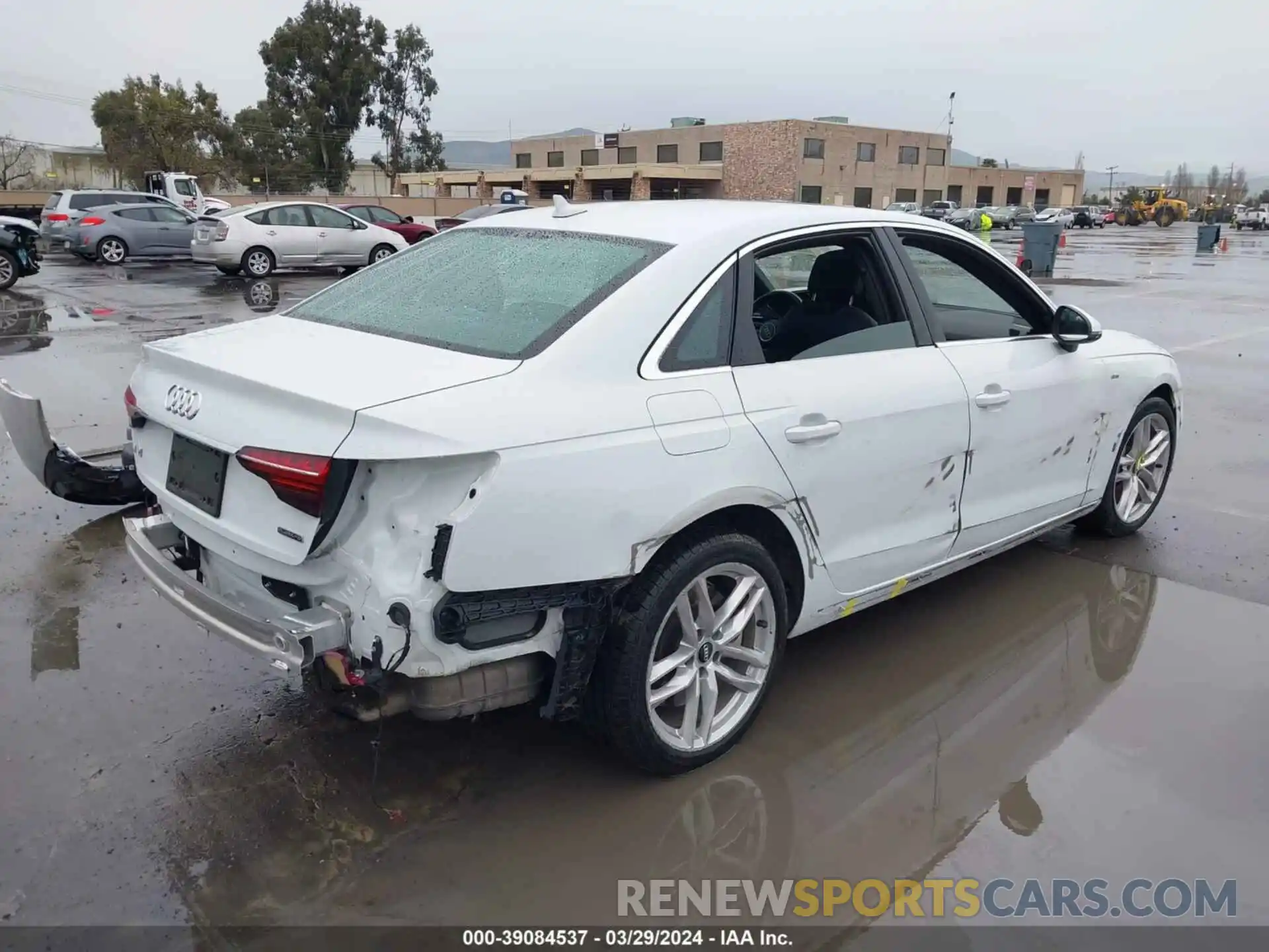 4 Photograph of a damaged car WAUENAF43LA050314 AUDI A4 2020