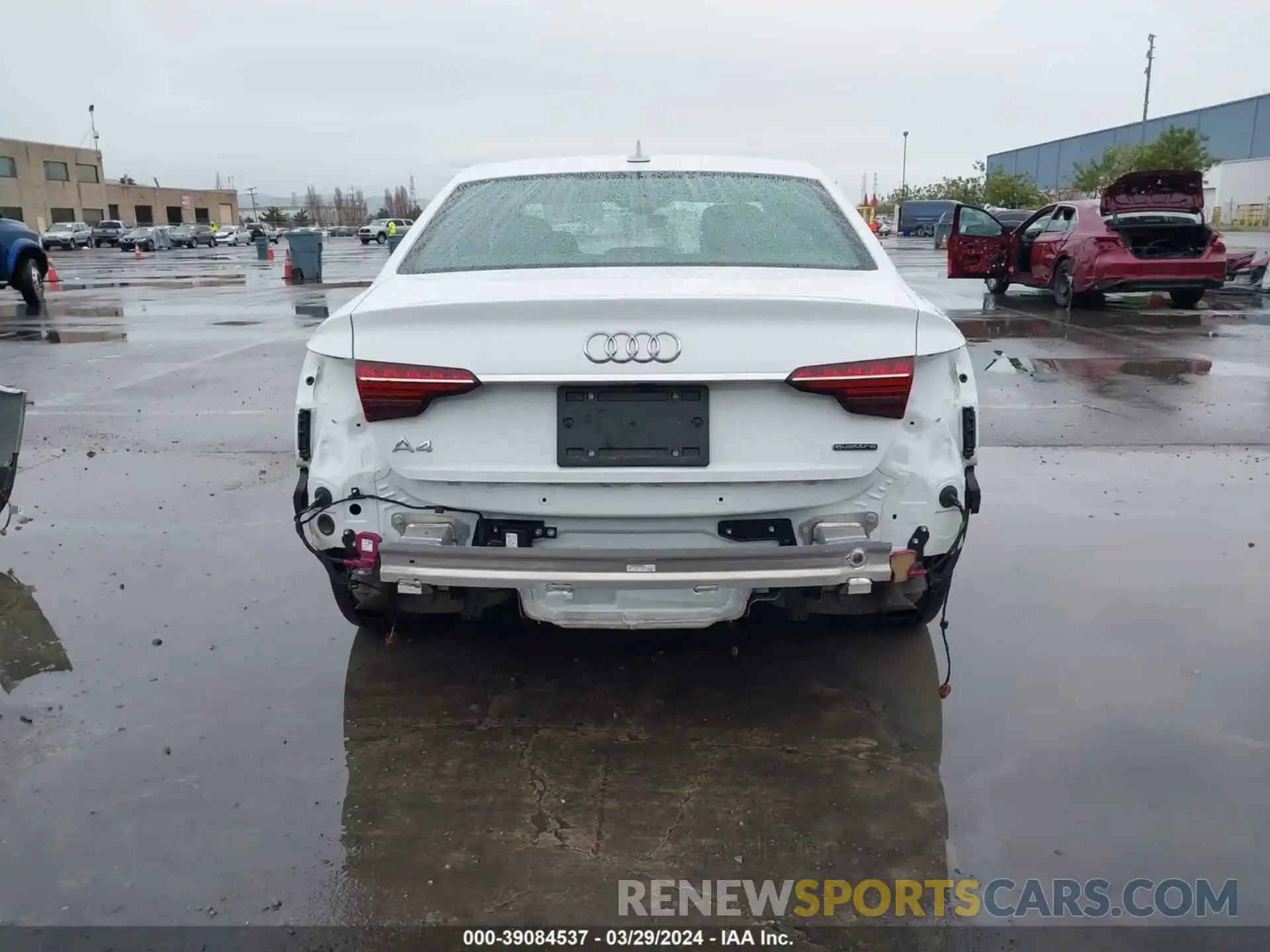 6 Photograph of a damaged car WAUENAF43LA050314 AUDI A4 2020