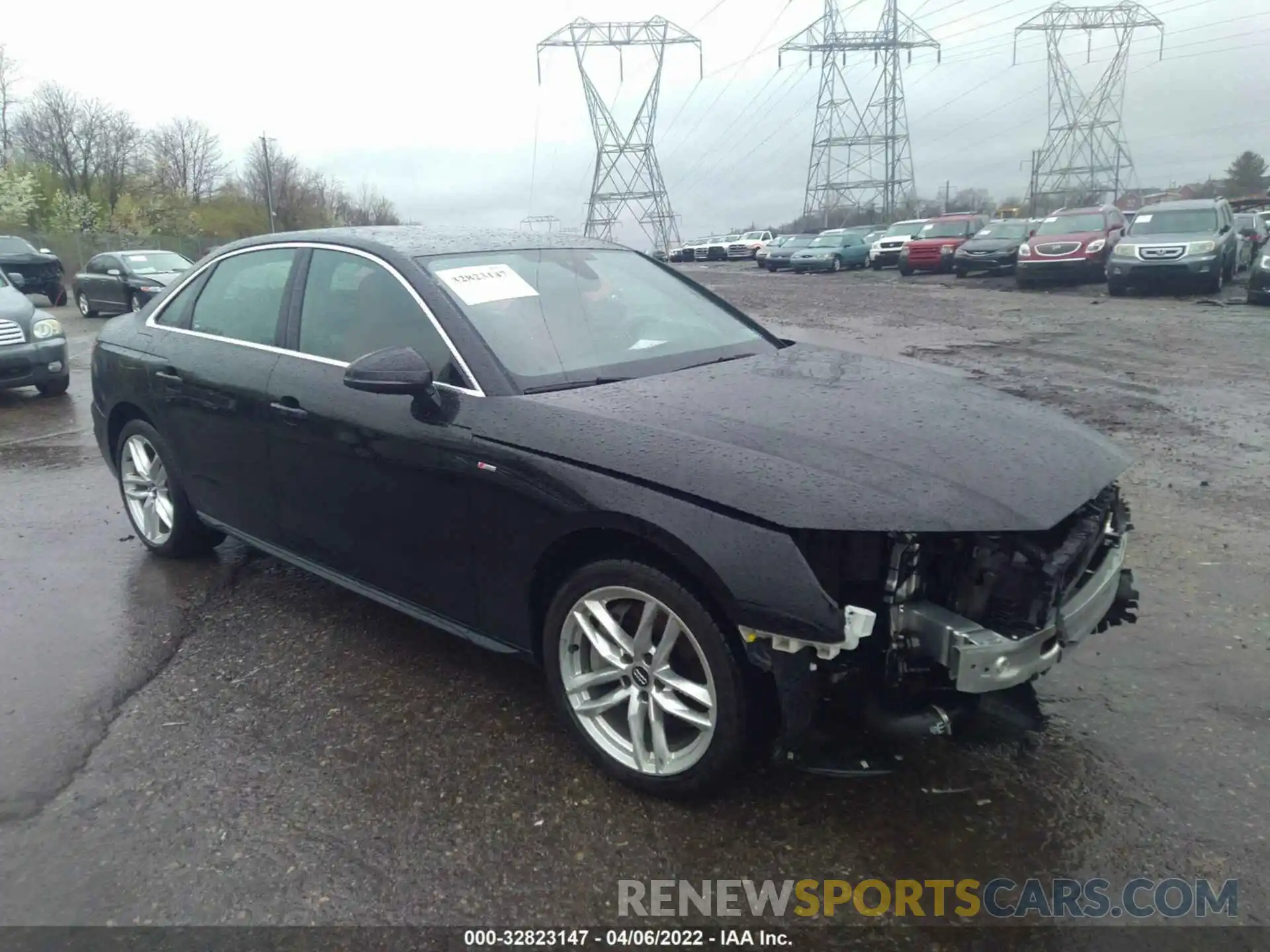 1 Photograph of a damaged car WAUENAF43LA050510 AUDI A4 2020