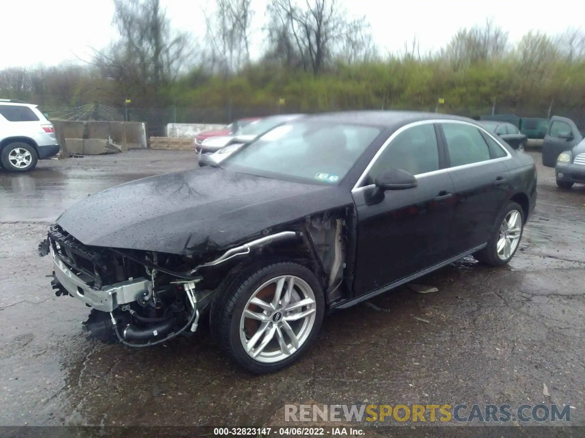 2 Photograph of a damaged car WAUENAF43LA050510 AUDI A4 2020