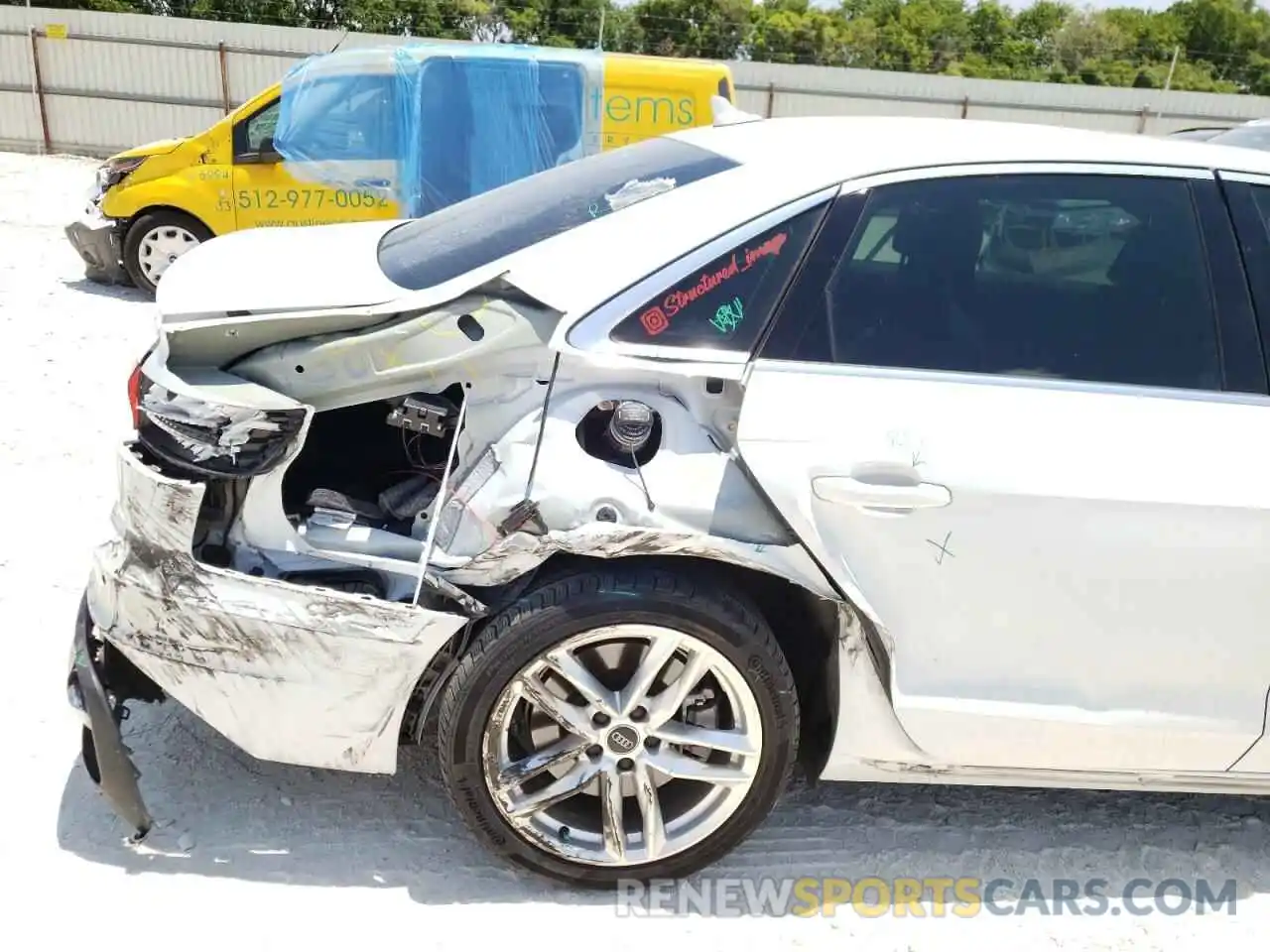 9 Photograph of a damaged car WAUENAF43LN012249 AUDI A4 2020