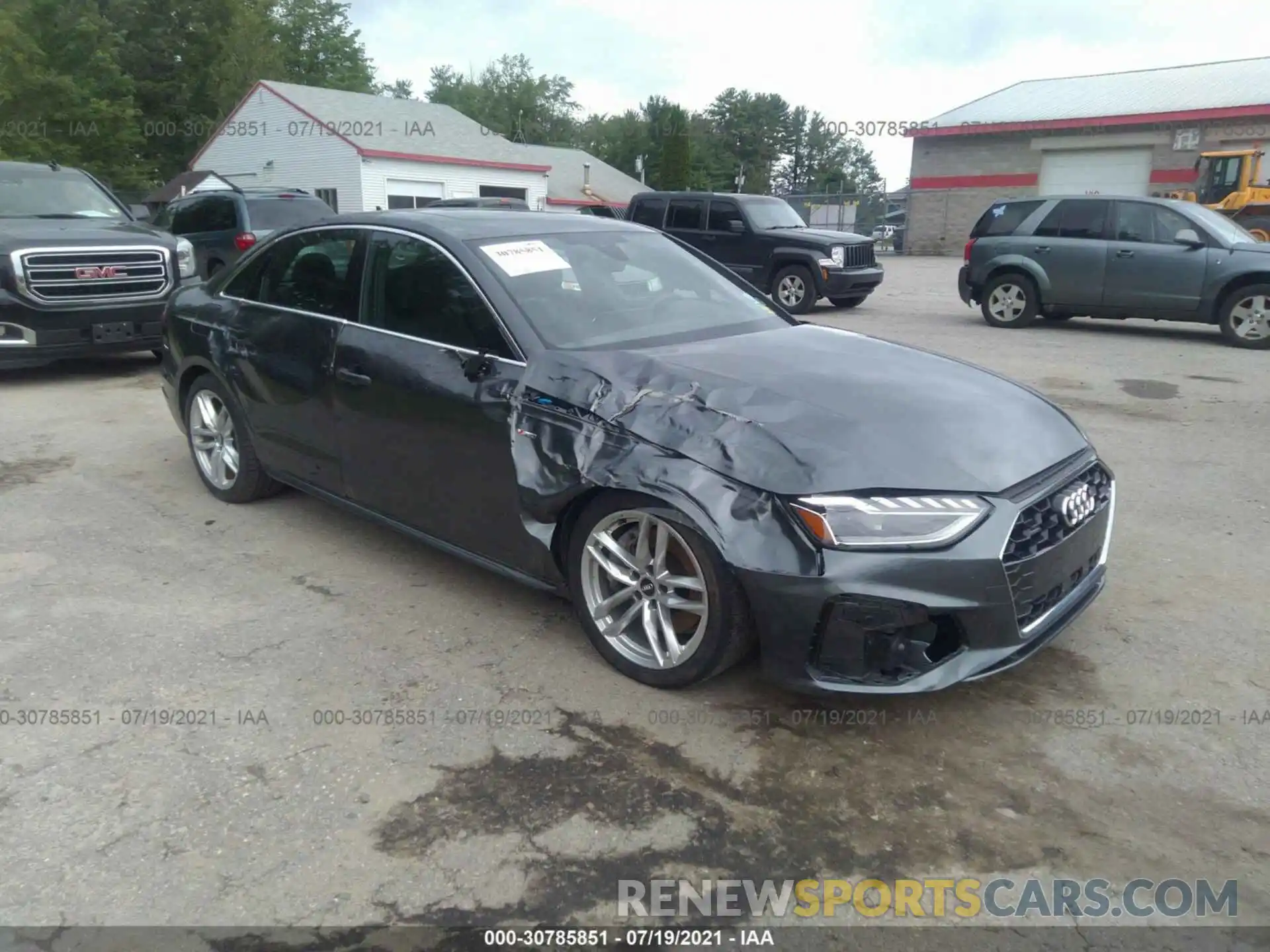 1 Photograph of a damaged car WAUENAF44LA039404 AUDI A4 2020