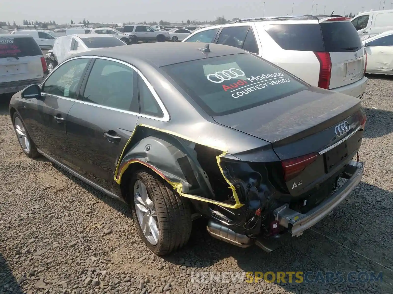 3 Photograph of a damaged car WAUENAF44LA057238 AUDI A4 2020