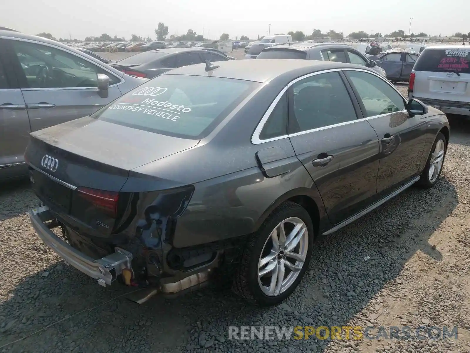 4 Photograph of a damaged car WAUENAF44LA057238 AUDI A4 2020