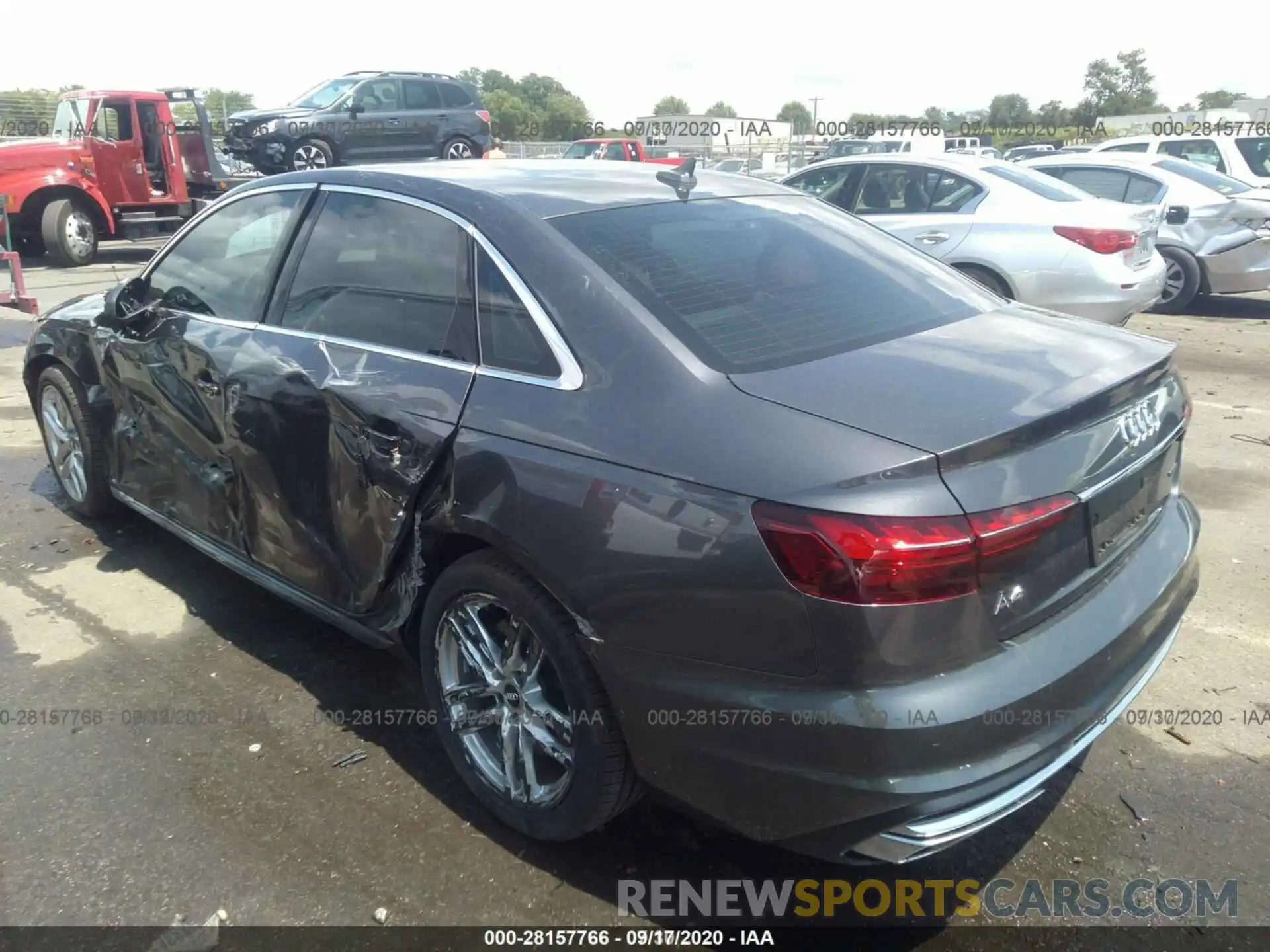 14 Photograph of a damaged car WAUENAF44LA057546 AUDI A4 2020