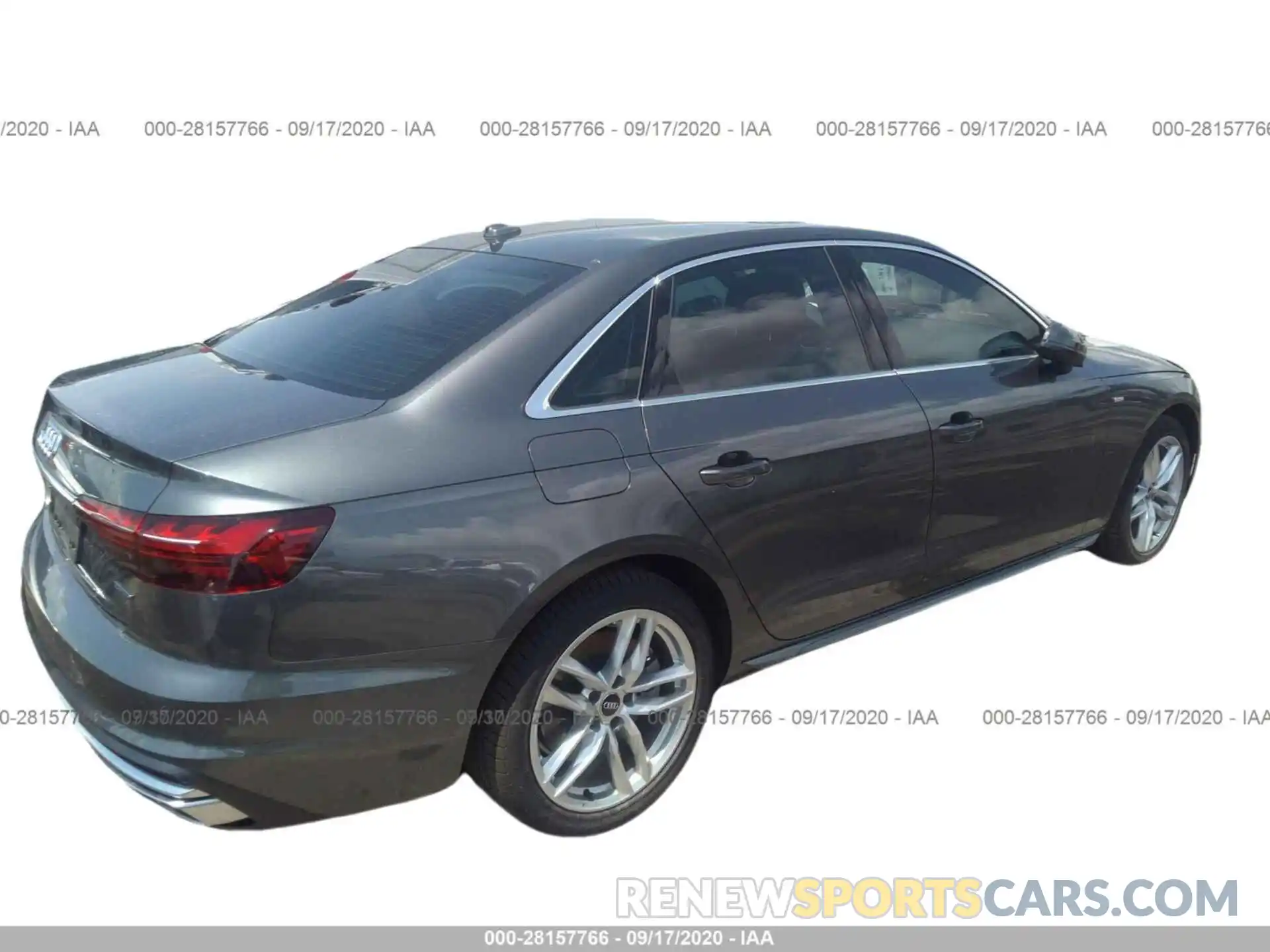 4 Фотография поврежденного автомобиля WAUENAF44LA057546 AUDI A4 2020