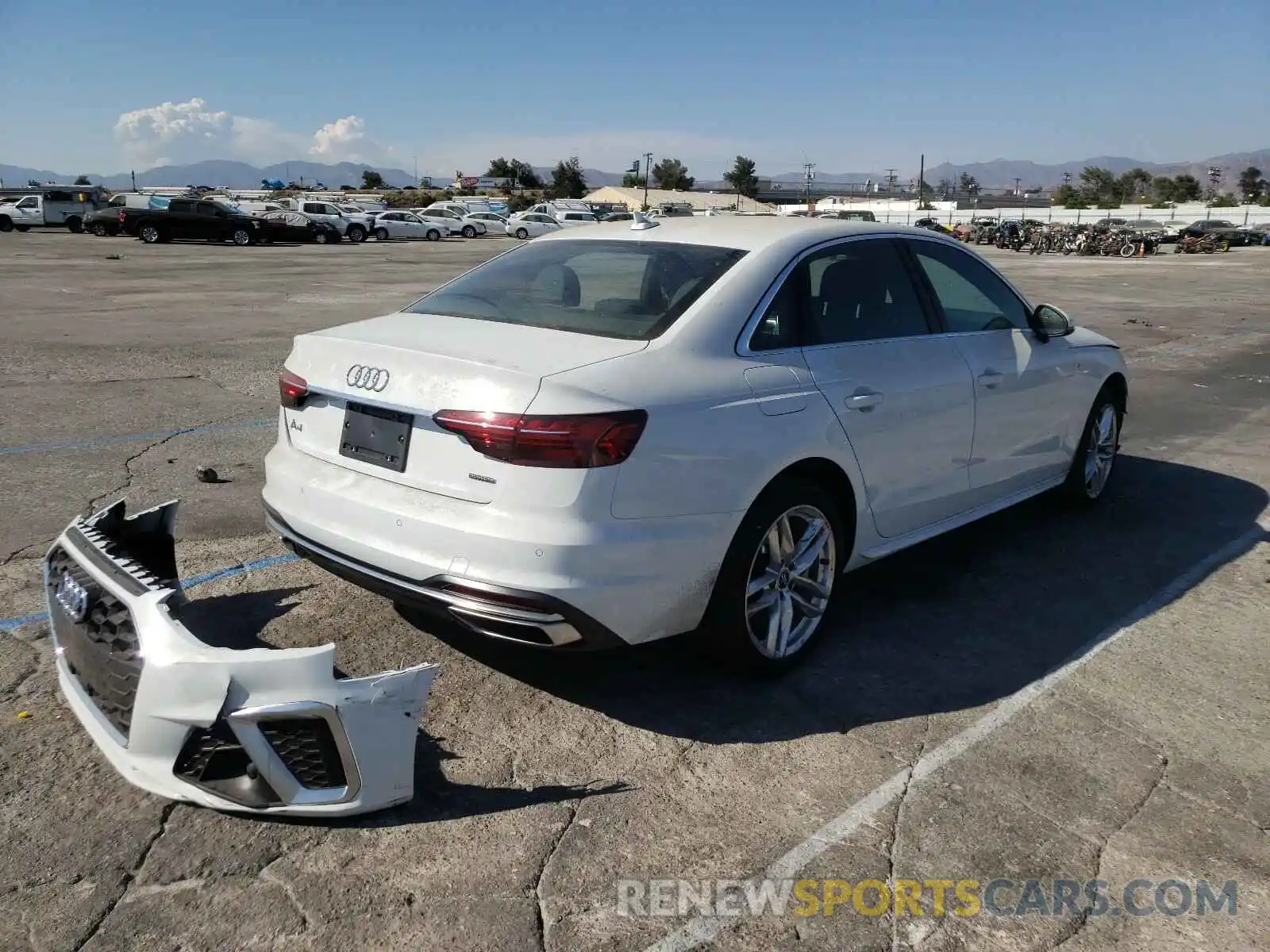 4 Photograph of a damaged car WAUENAF44LN011613 AUDI A4 2020