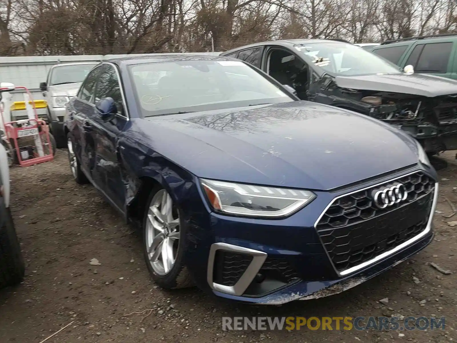 1 Photograph of a damaged car WAUENAF45LN005044 AUDI A4 2020