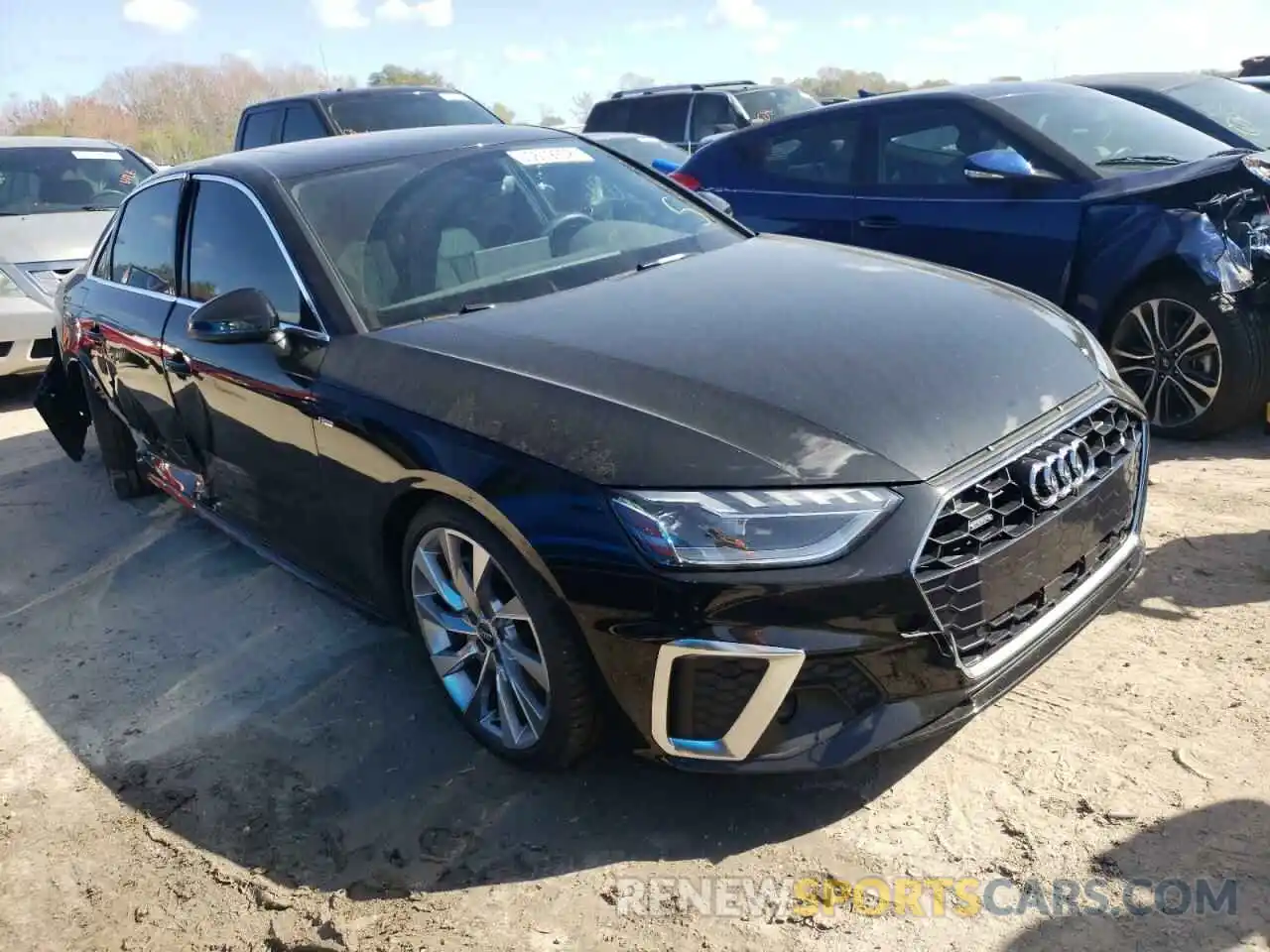 1 Photograph of a damaged car WAUENAF46LA039548 AUDI A4 2020