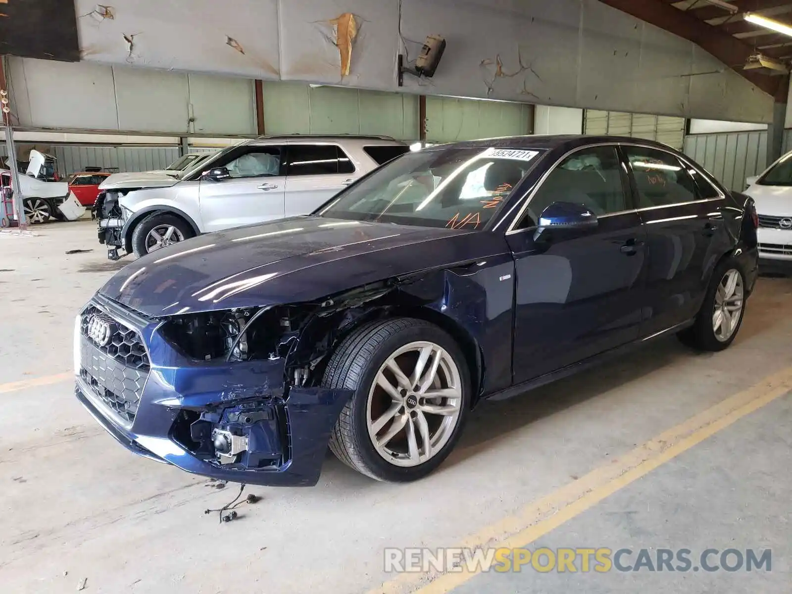 9 Photograph of a damaged car WAUENAF46LA040070 AUDI A4 2020