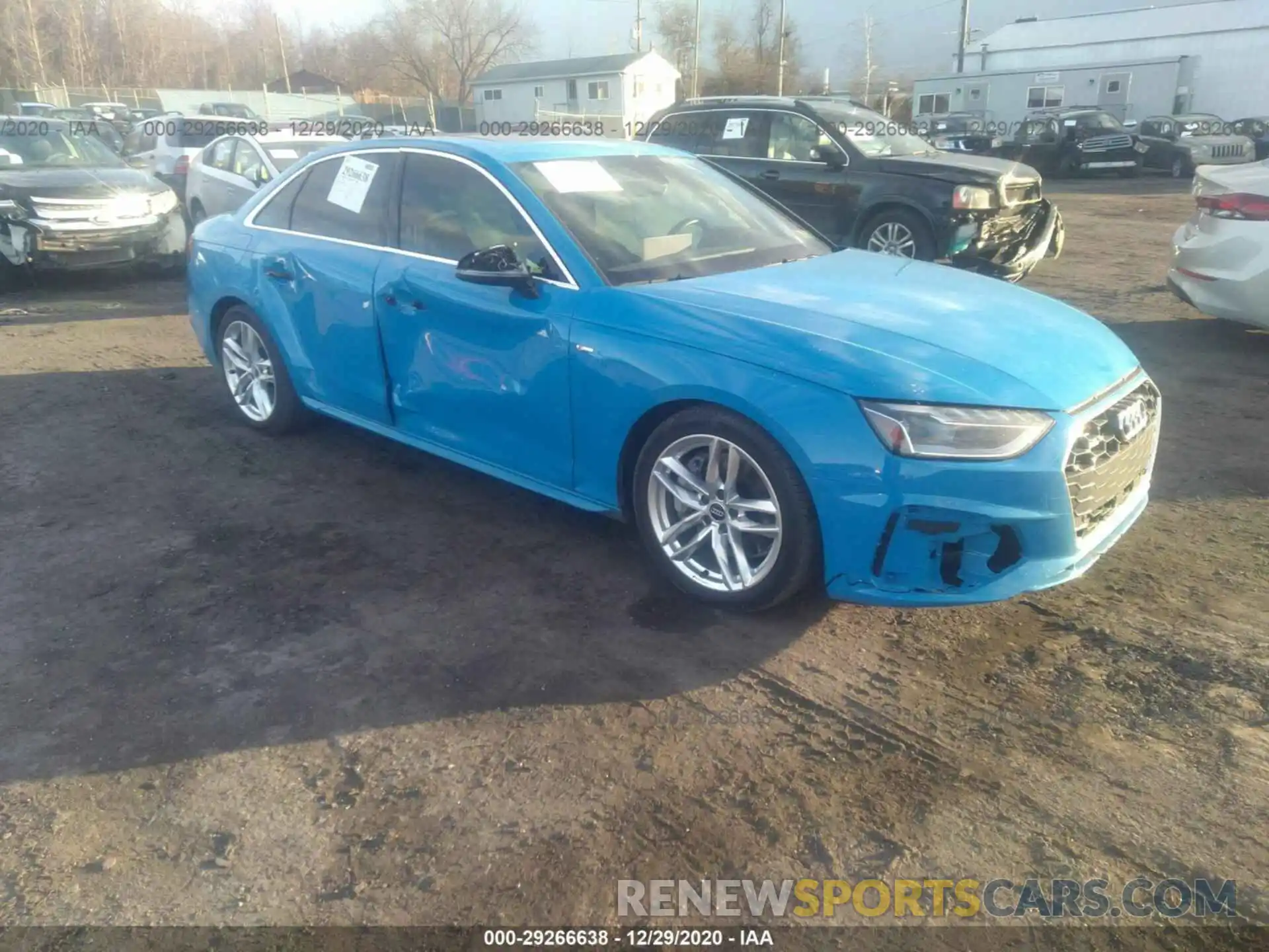 6 Фотография поврежденного автомобиля WAUENAF46LN012245 AUDI A4 2020