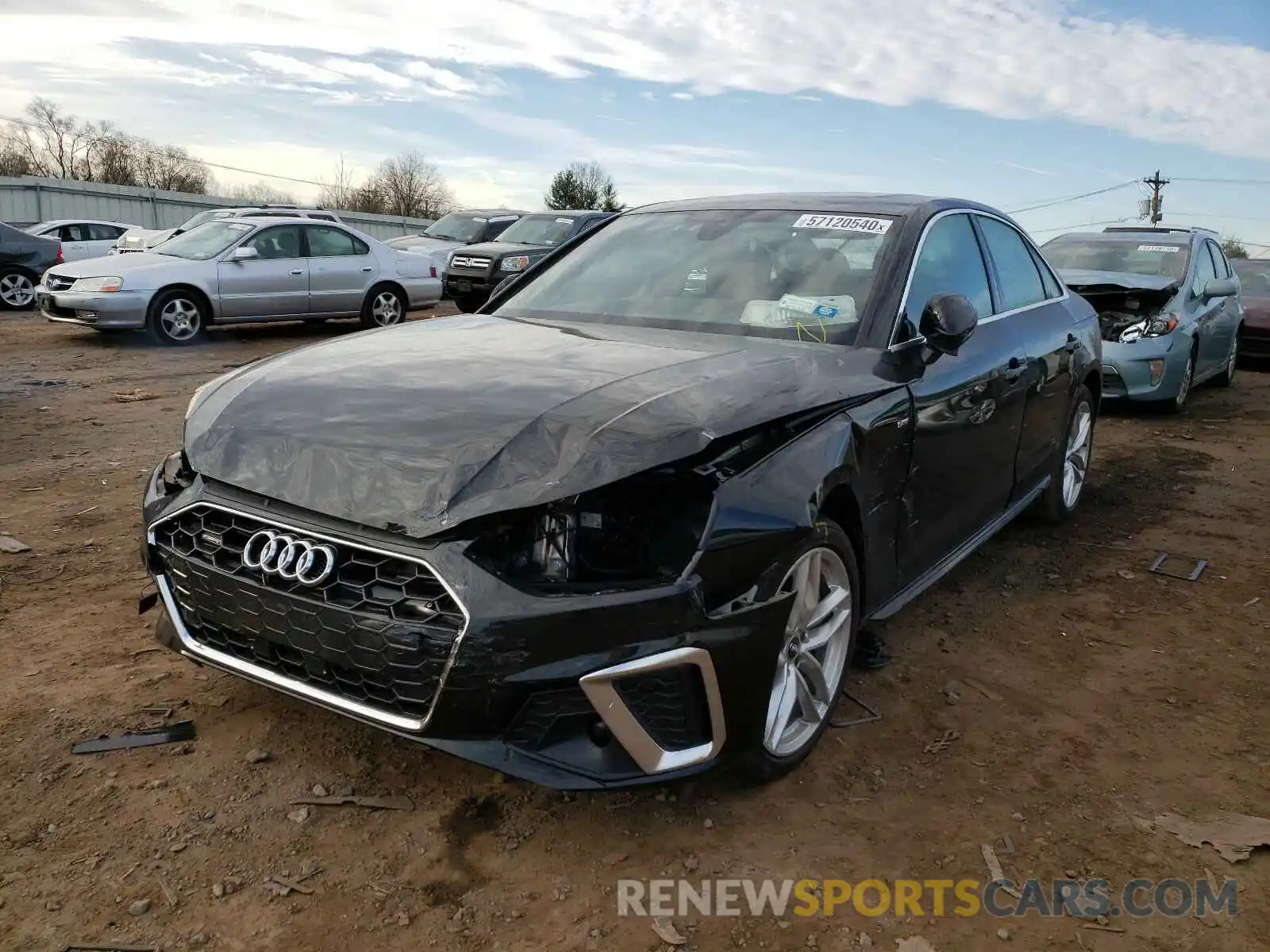 9 Photograph of a damaged car WAUENAF47LA055659 AUDI A4 2020