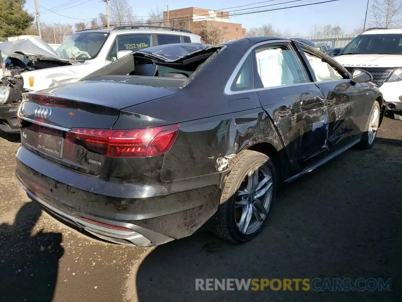 4 Photograph of a damaged car WAUENAF47LN010780 AUDI A4 2020