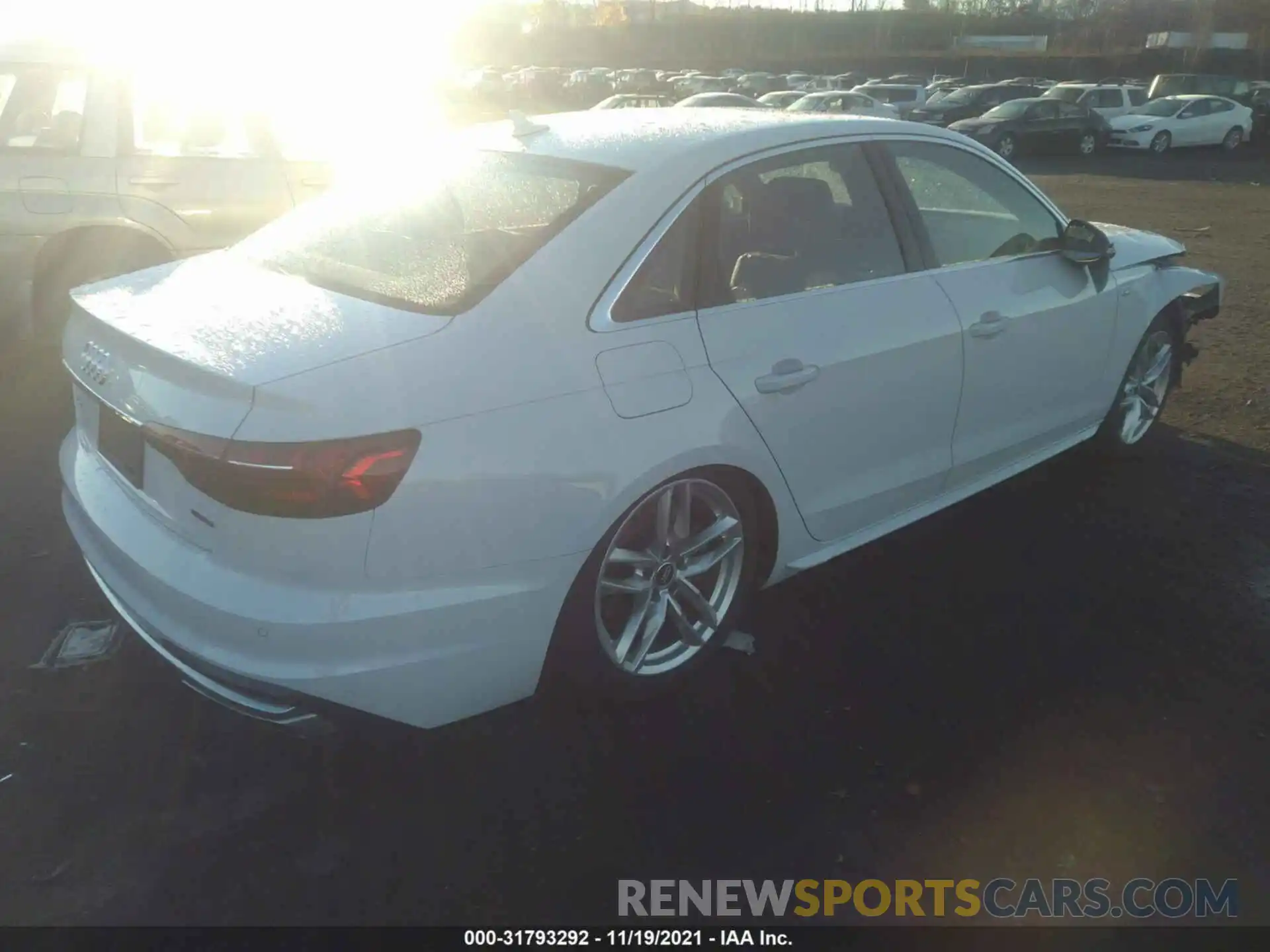 4 Photograph of a damaged car WAUENAF48LA055539 AUDI A4 2020