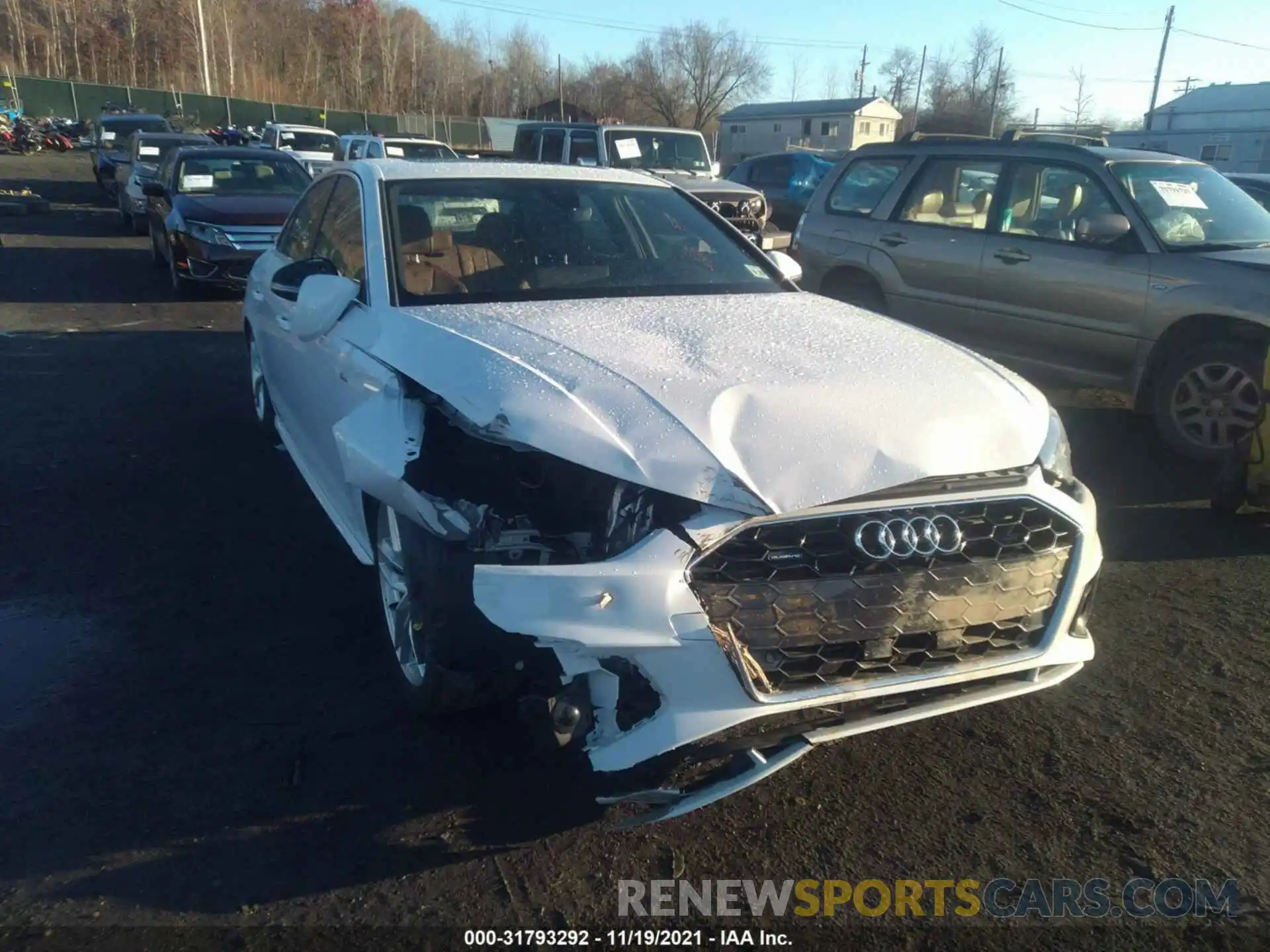 6 Photograph of a damaged car WAUENAF48LA055539 AUDI A4 2020