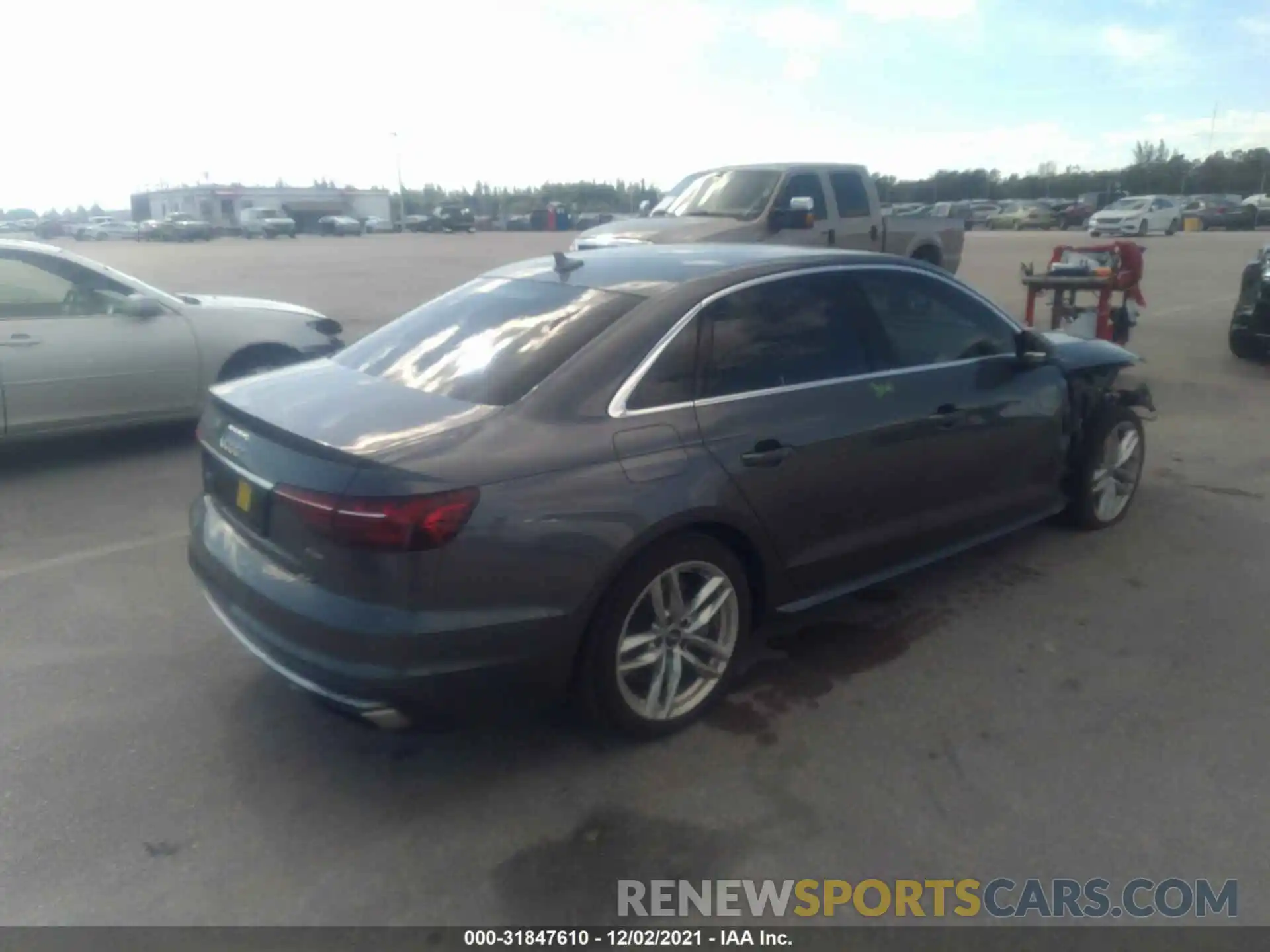 4 Фотография поврежденного автомобиля WAUENAF48LN007189 AUDI A4 2020