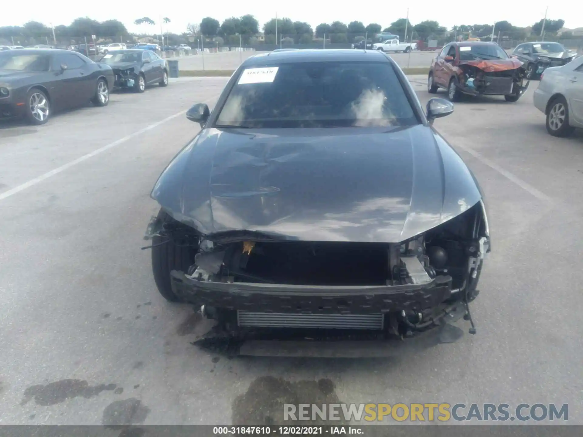 6 Photograph of a damaged car WAUENAF48LN007189 AUDI A4 2020