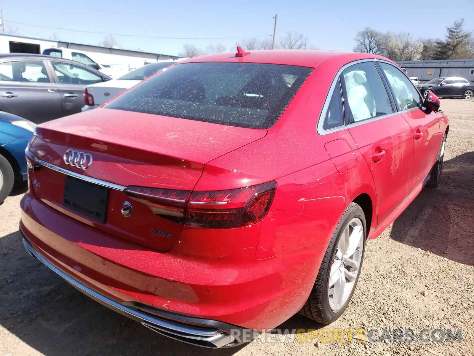 4 Фотография поврежденного автомобиля WAUENAF48LN011517 AUDI A4 2020