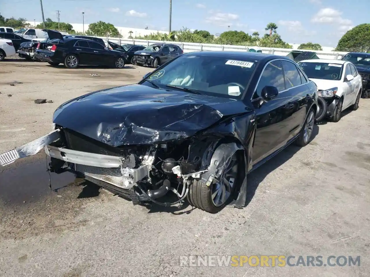 2 Photograph of a damaged car WAUENAF49LA073080 AUDI A4 2020