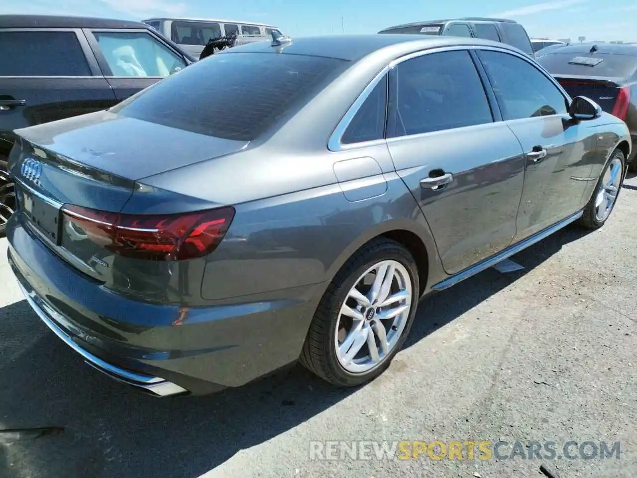 4 Фотография поврежденного автомобиля WAUENAF49LN005421 AUDI A4 2020