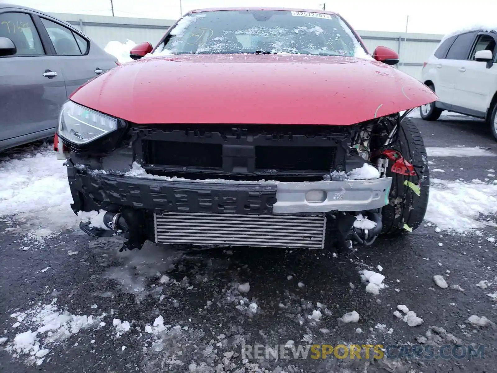 9 Photograph of a damaged car WAUENAF4XLA068065 AUDI A4 2020