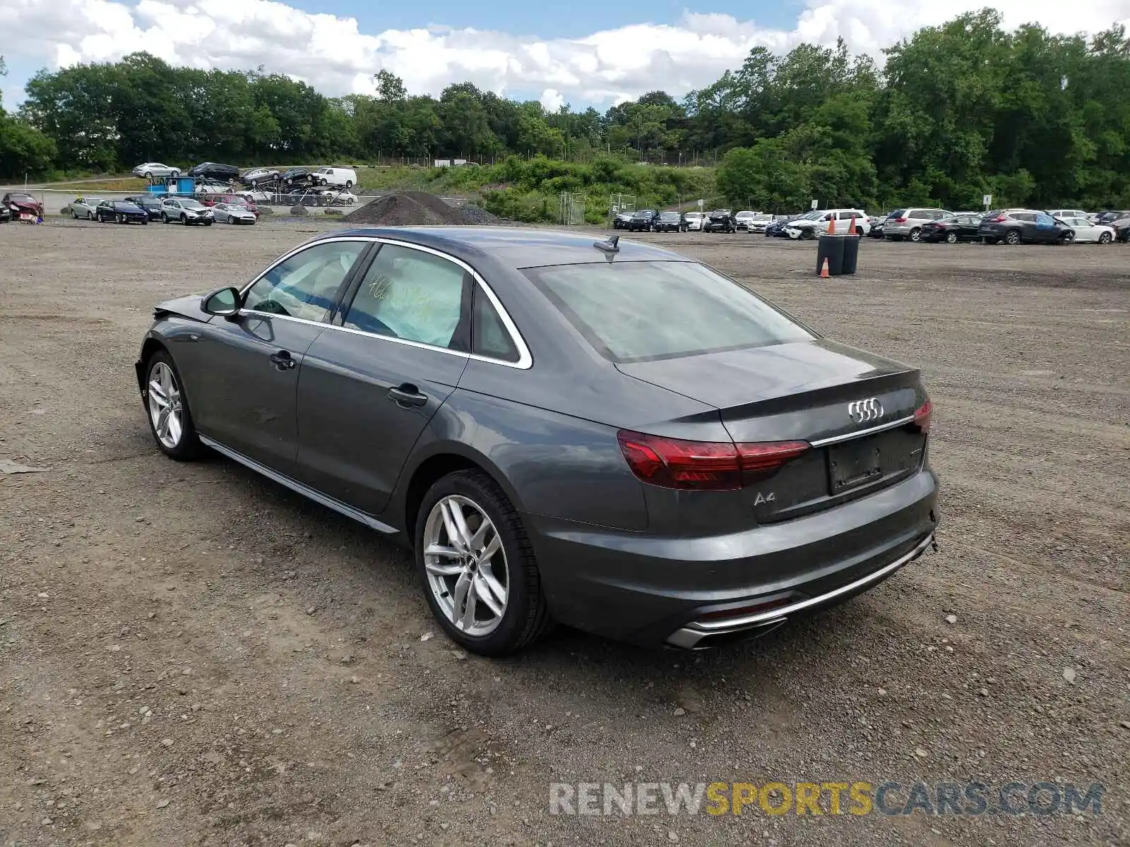 3 Photograph of a damaged car WAUENAF4XLN006531 AUDI A4 2020