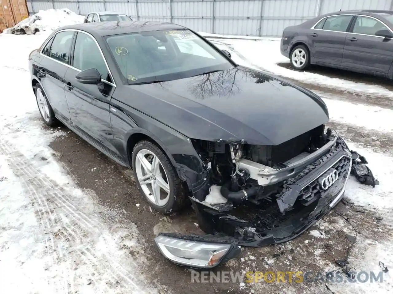 1 Photograph of a damaged car WAUENAF4XLN006979 AUDI A4 2020