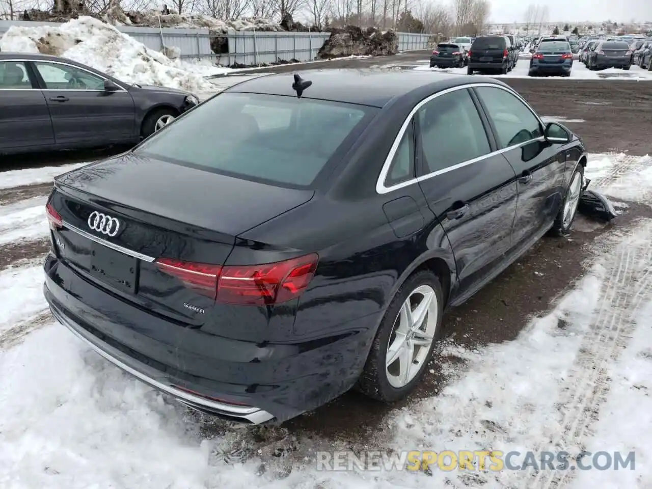 4 Фотография поврежденного автомобиля WAUENAF4XLN006979 AUDI A4 2020