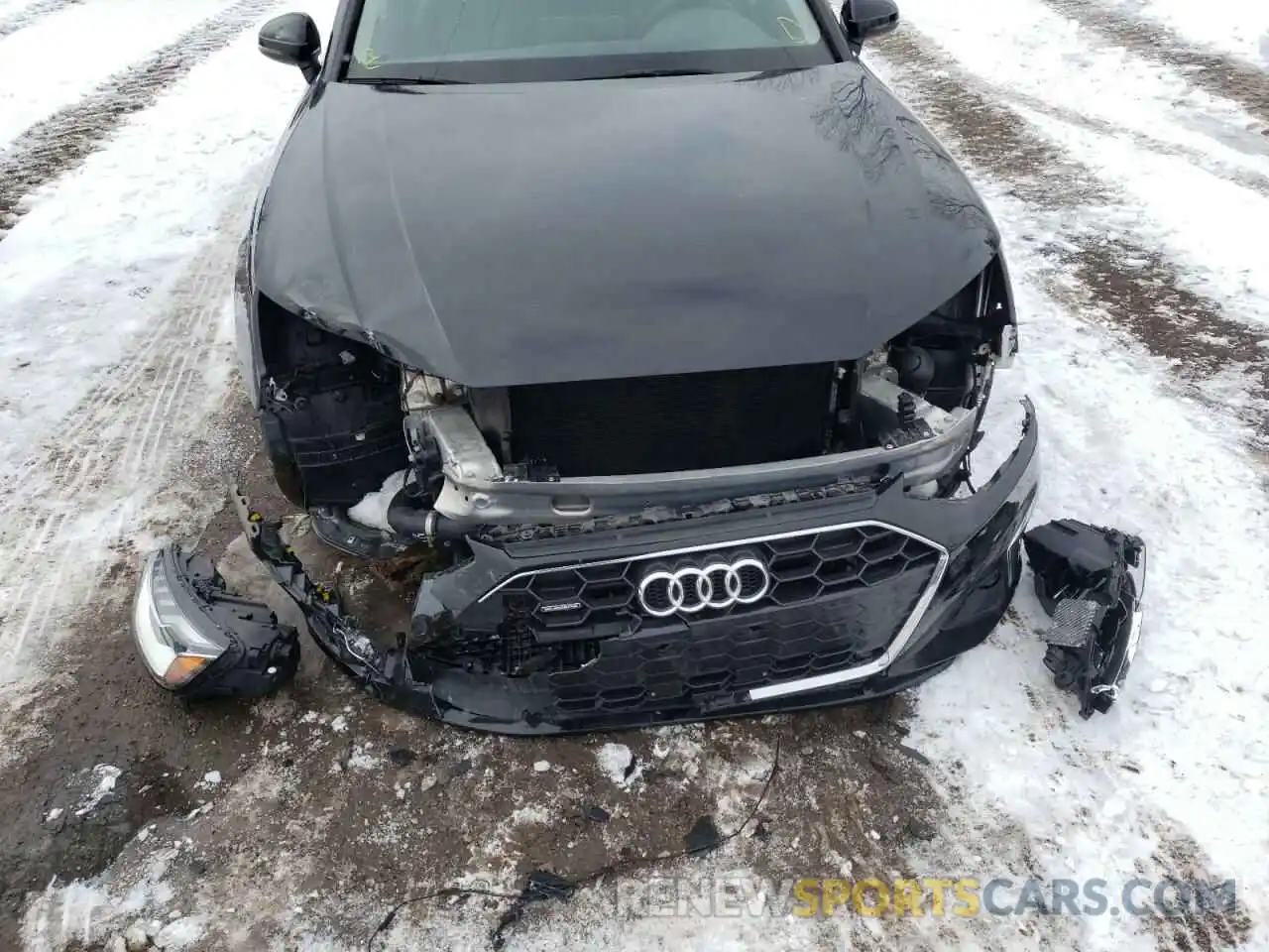 9 Photograph of a damaged car WAUENAF4XLN006979 AUDI A4 2020