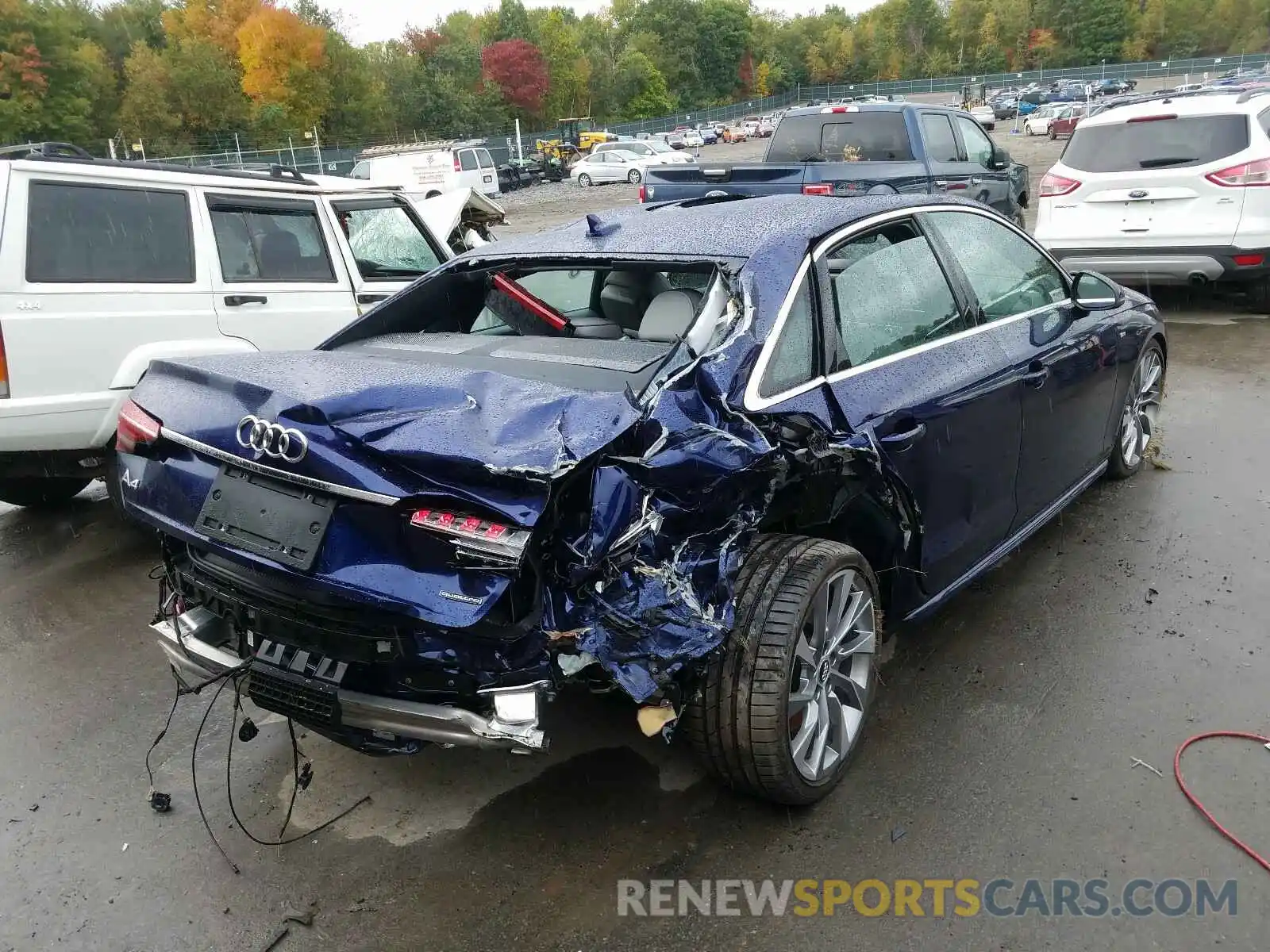 4 Photograph of a damaged car WAUFNAF48LN008752 AUDI A4 2020