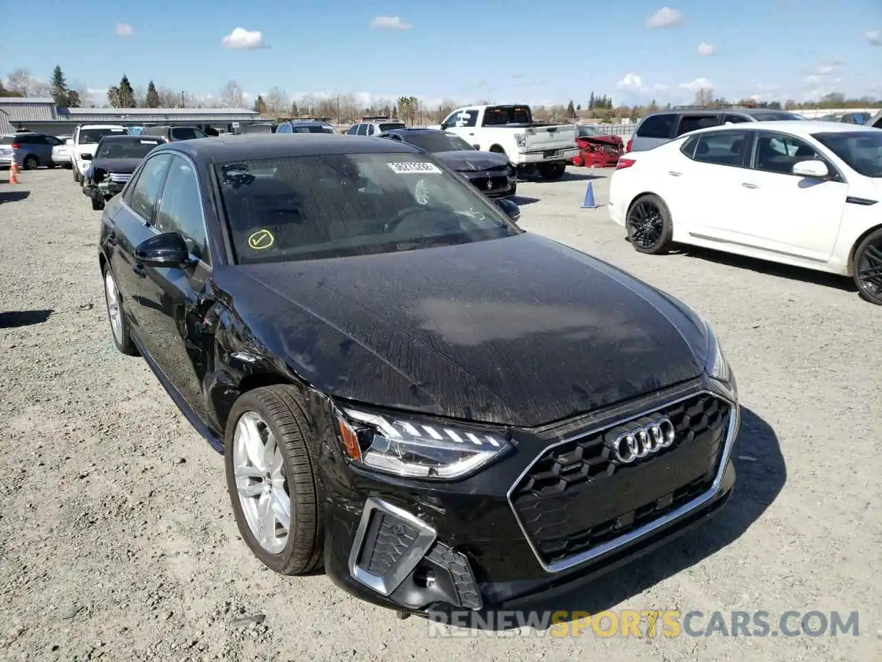 1 Photograph of a damaged car WAUFNAF49LA054677 AUDI A4 2020