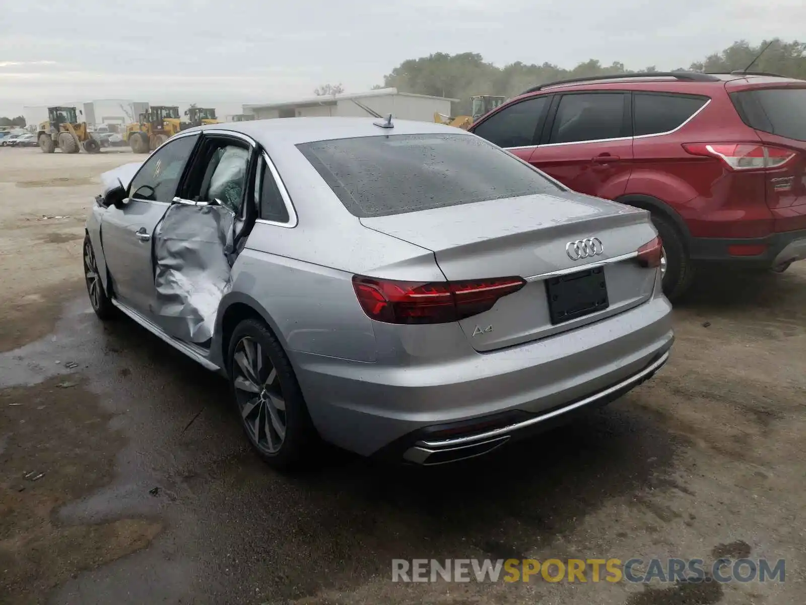 3 Photograph of a damaged car WAUGMAF42LA063874 AUDI A4 2020