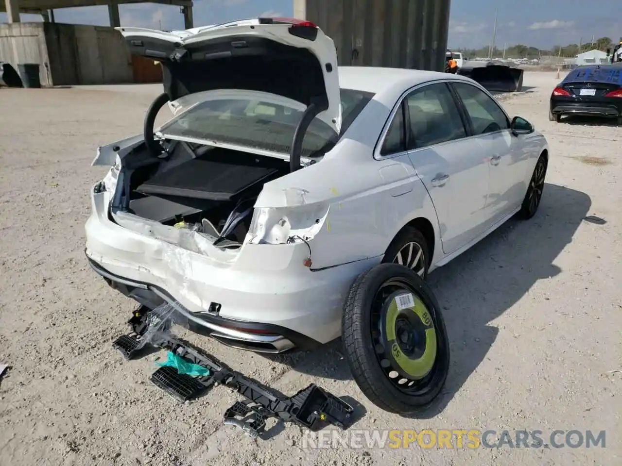 4 Photograph of a damaged car WAUGMAF42LN006275 AUDI A4 2020