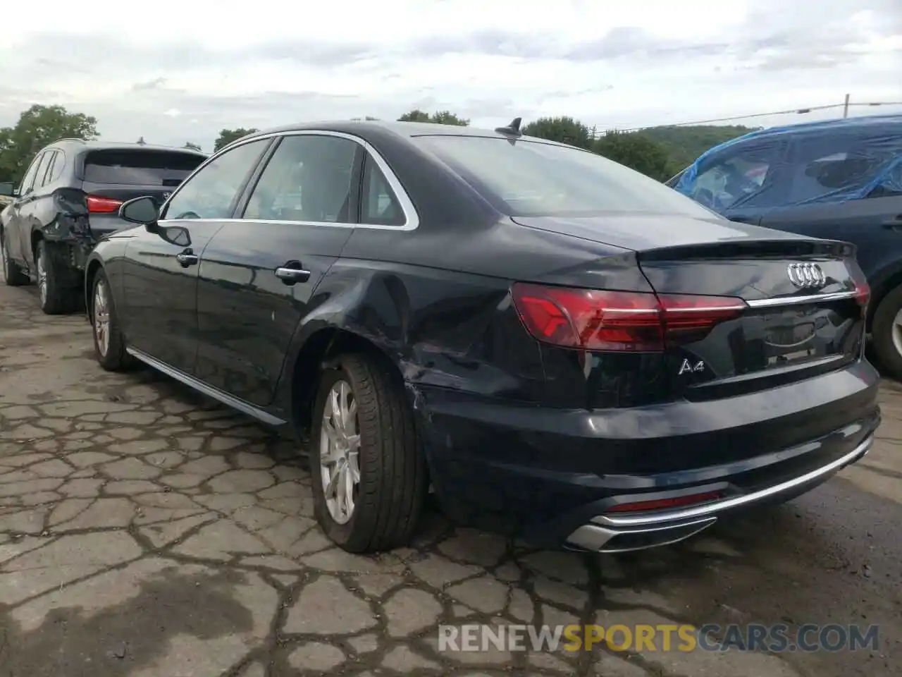 3 Photograph of a damaged car WAUGMAF43LA042595 AUDI A4 2020