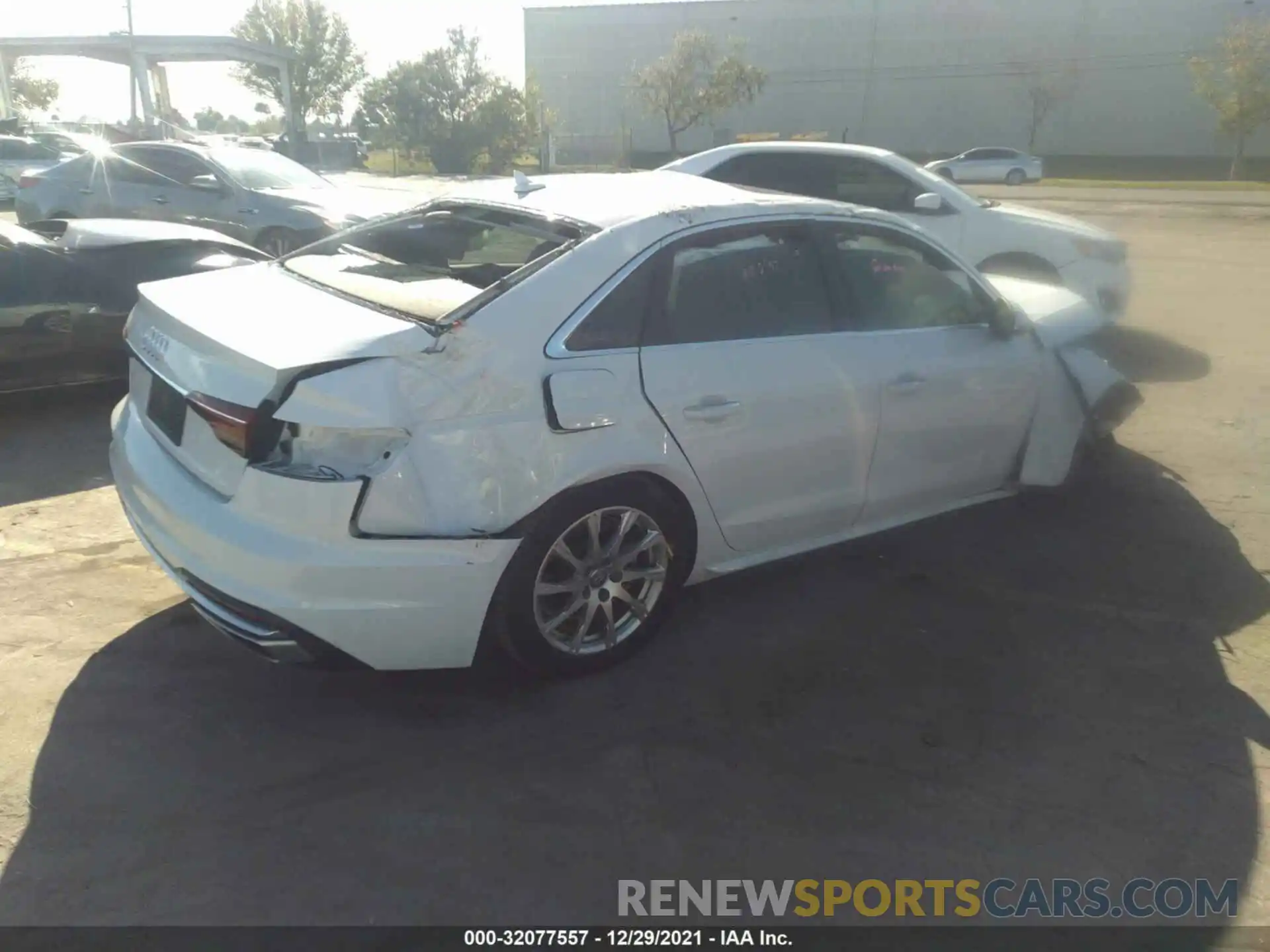 4 Photograph of a damaged car WAUGMAF43LA064984 AUDI A4 2020