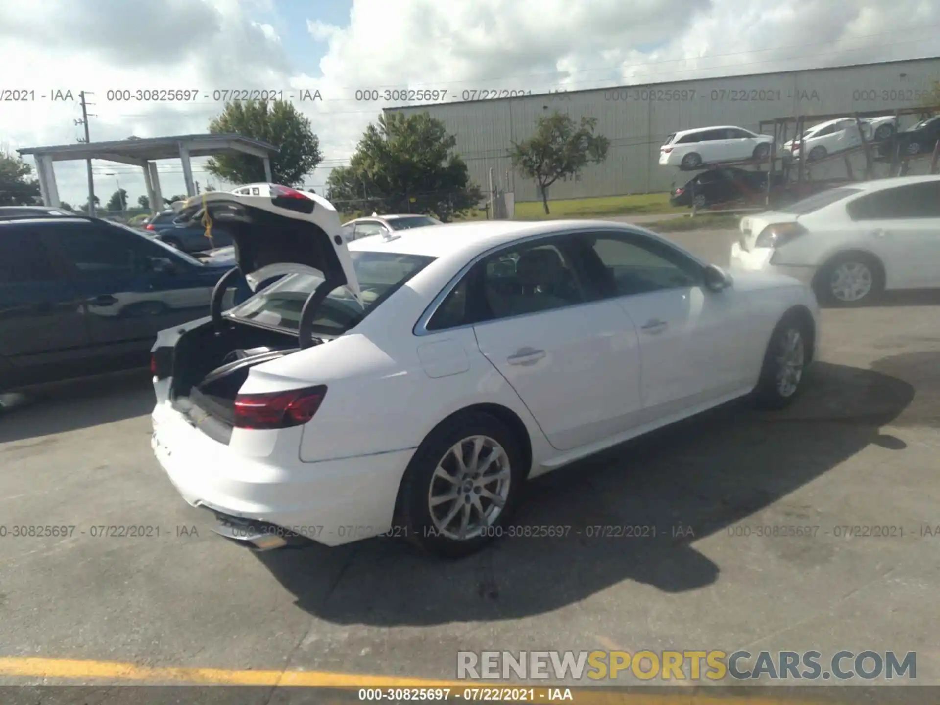 4 Photograph of a damaged car WAUGMAF44LA042346 AUDI A4 2020