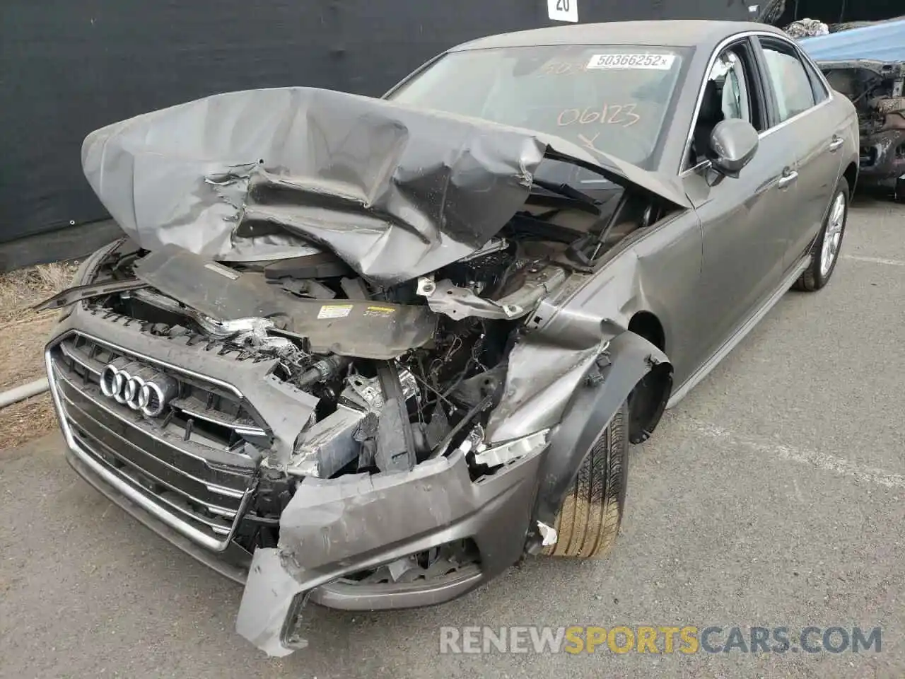 2 Photograph of a damaged car WAUGMAF44LA053315 AUDI A4 2020