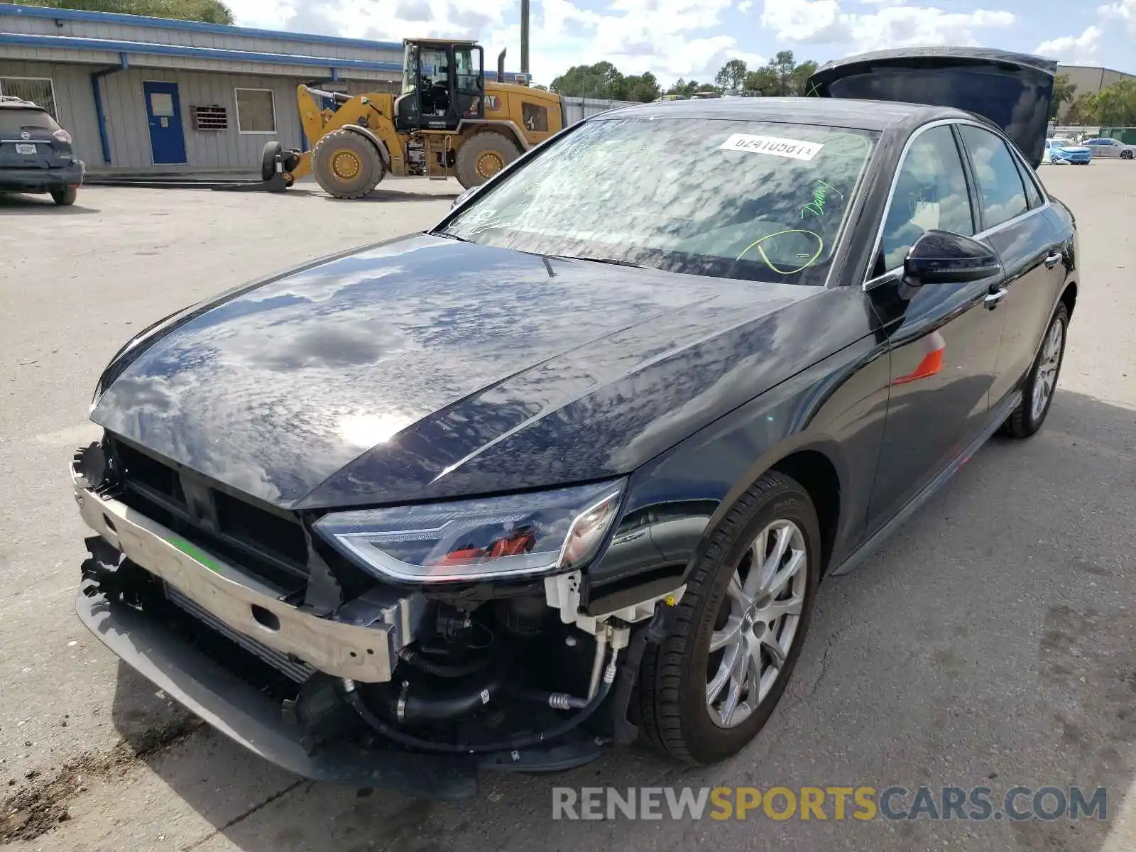 2 Photograph of a damaged car WAUGMAF44LA054237 AUDI A4 2020