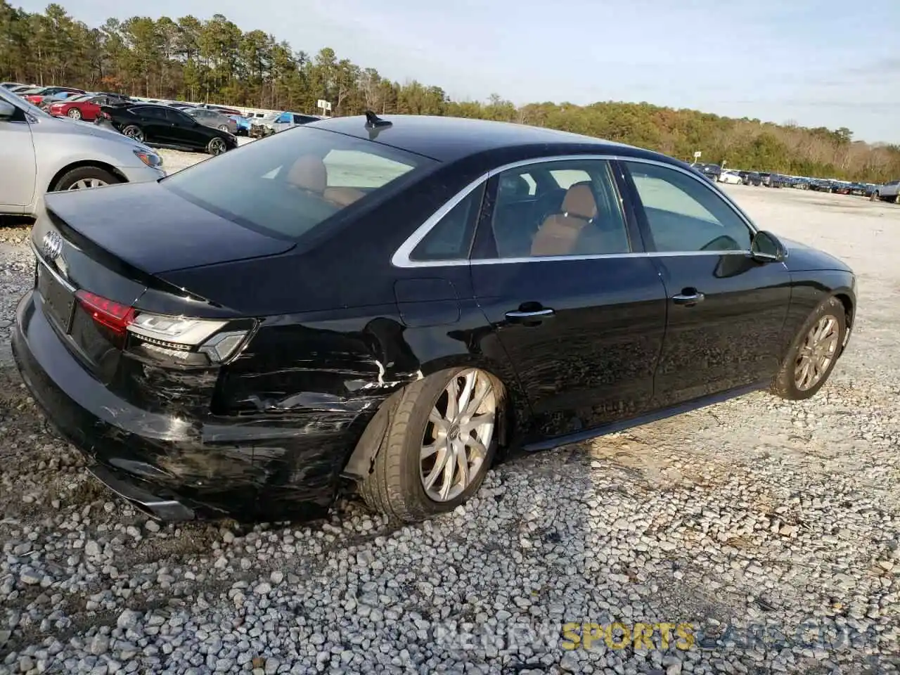 3 Photograph of a damaged car WAUGMAF44LN013454 AUDI A4 2020