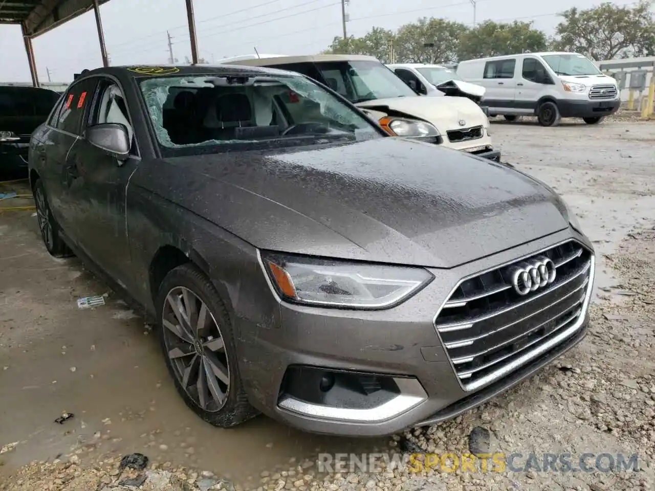 1 Photograph of a damaged car WAUGMAF47LA071520 AUDI A4 2020